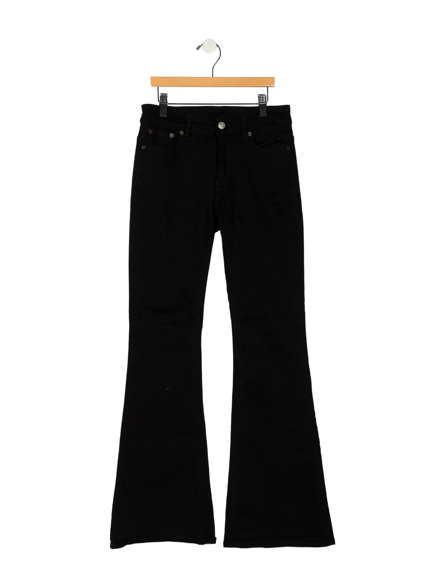 MM6 Maison Margiela Mid-Rise Wide Leg Jeans