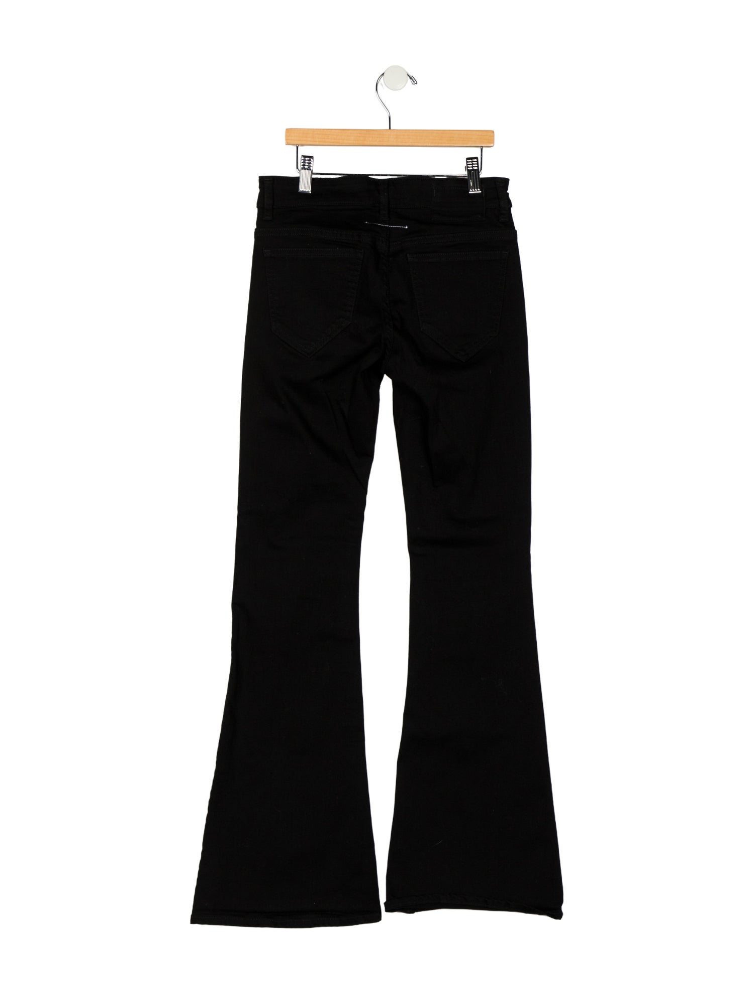 MM6 Maison Margiela Mid-Rise Wide Leg Jeans