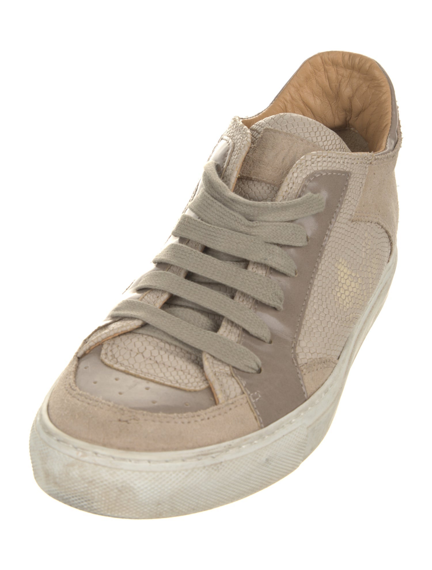 MM6 Maison Margiela Leather Sneakers