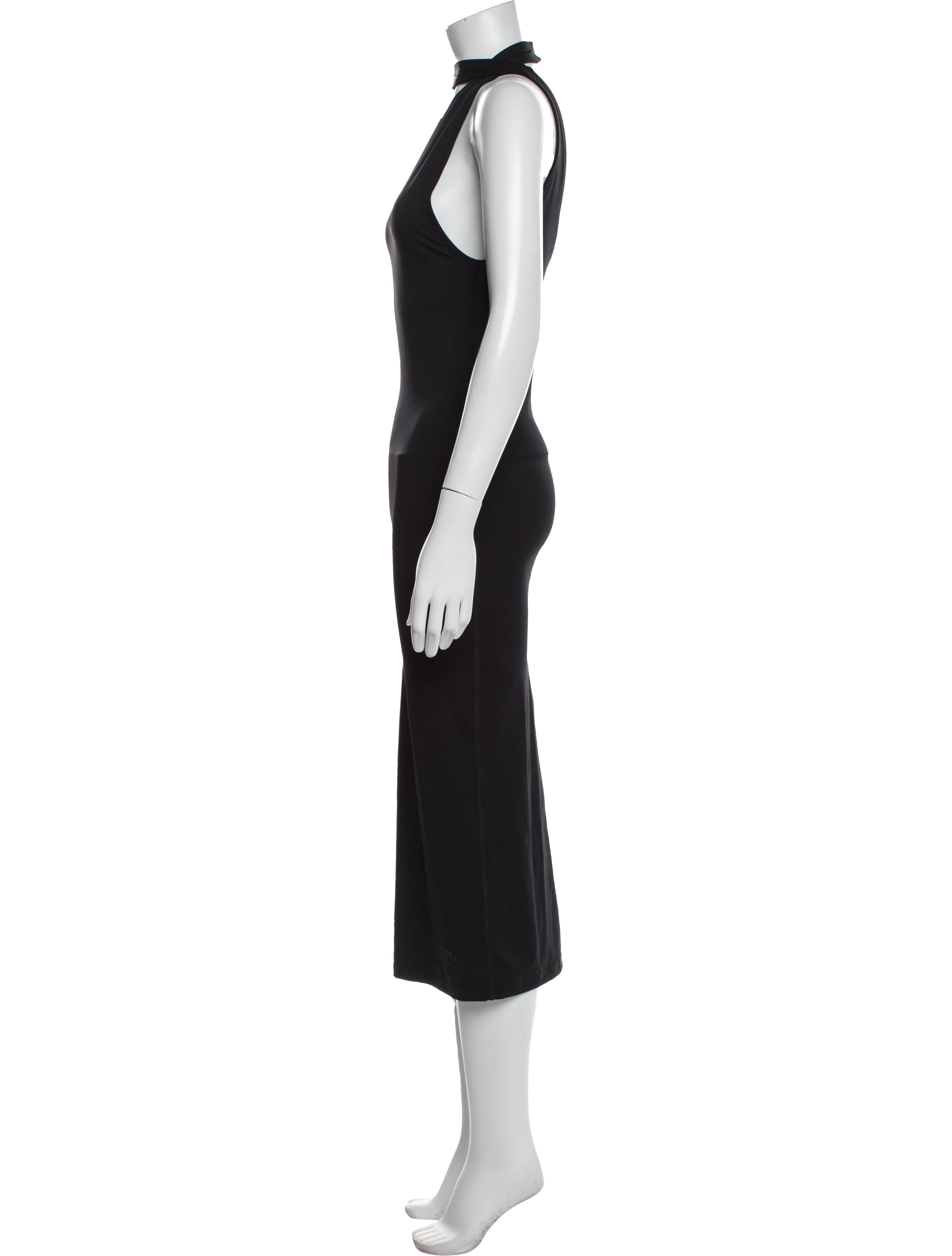 MM6 Maison Margiela Halterneck Long Dress w/ Tags