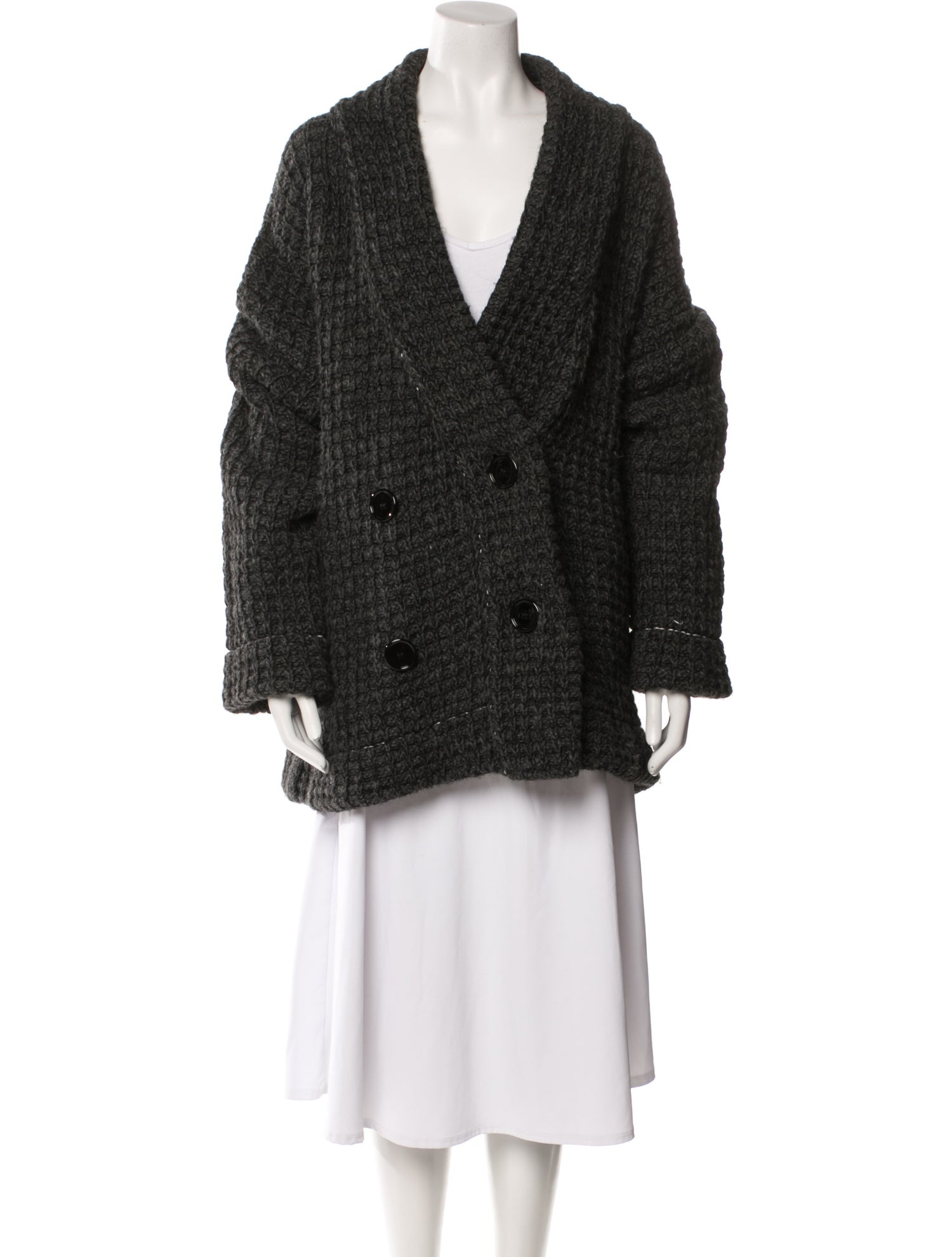 MM6 Maison Margiela V-Neck Sweater