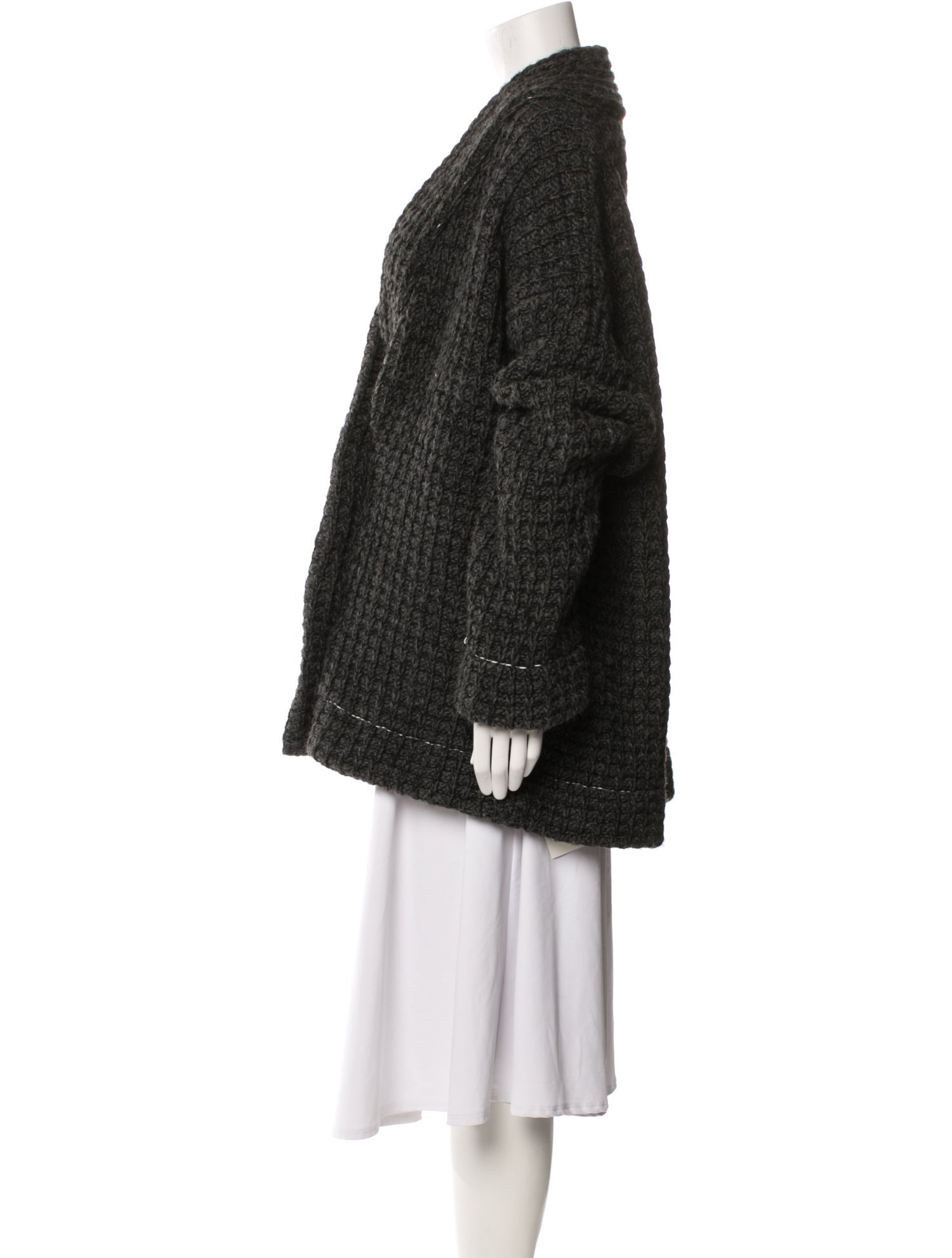 MM6 Maison Margiela V-Neck Sweater