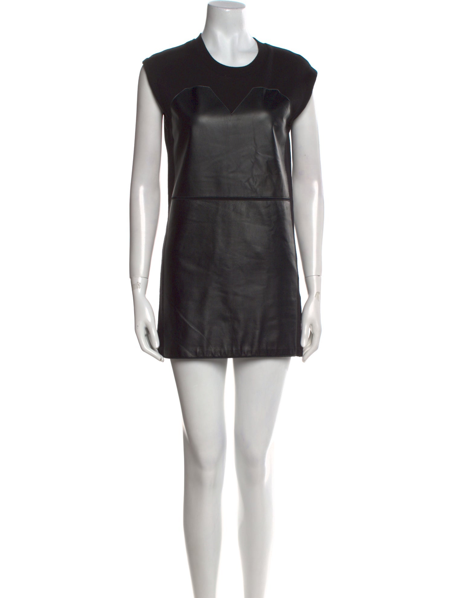 MM6 Maison Margiela Crew Neck Mini Dress