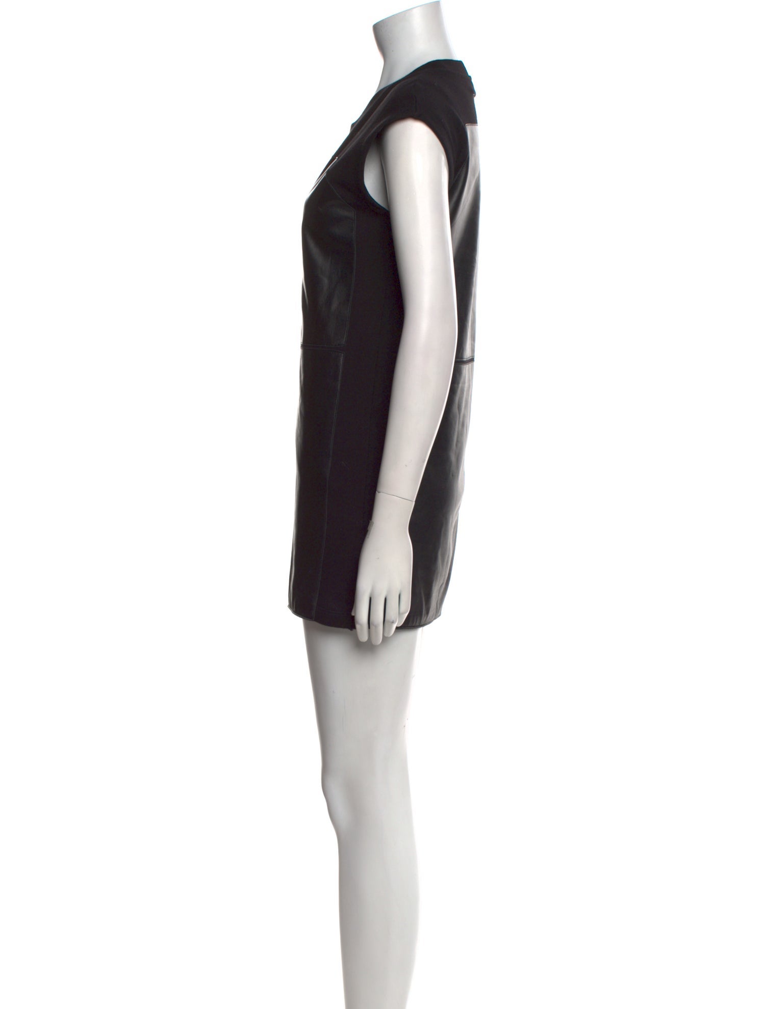 MM6 Maison Margiela Crew Neck Mini Dress
