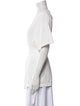 MM6 Maison Margiela Mock Neck Short Sleeve Tunic