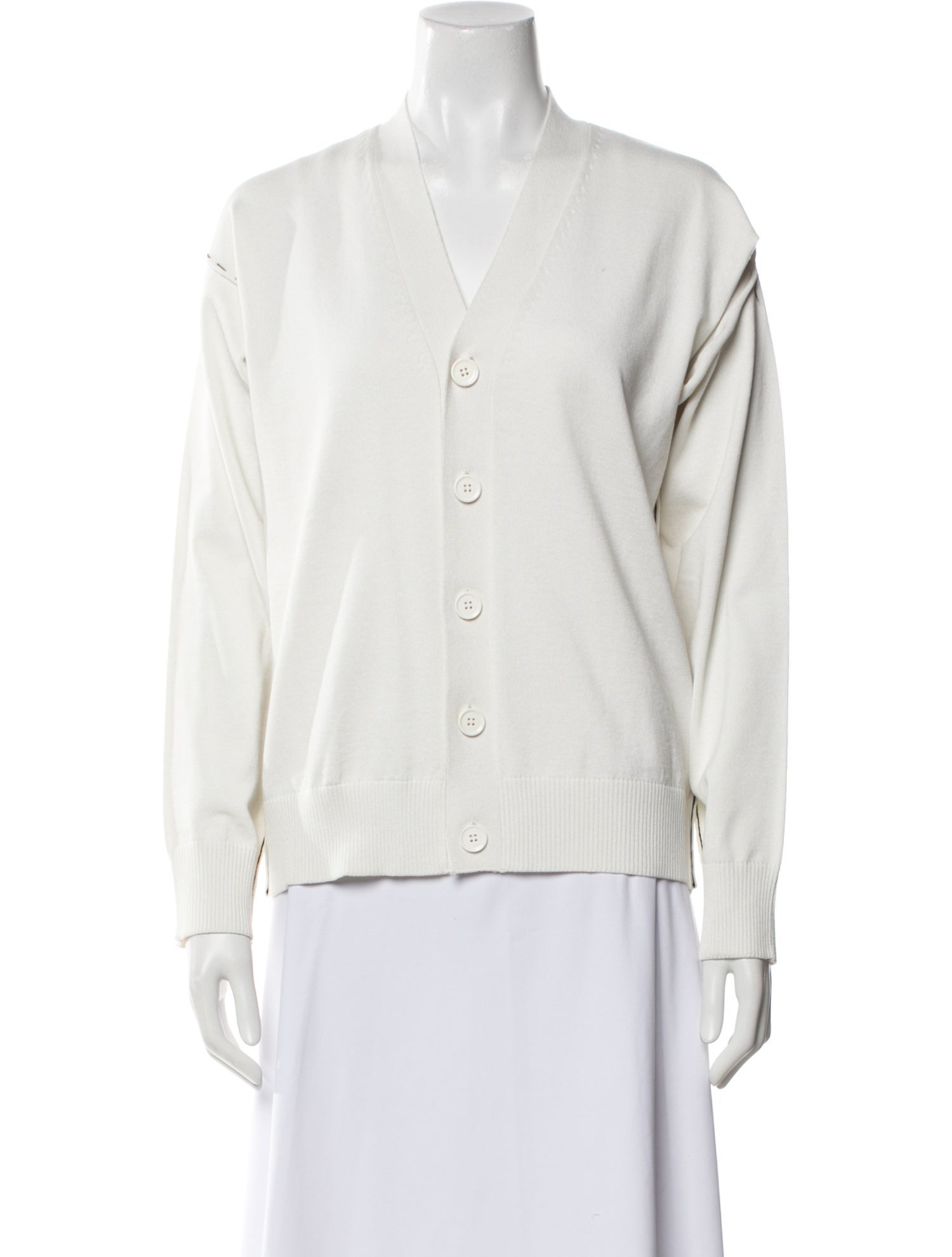 MM6 Maison Margiela V-Neck Sweater