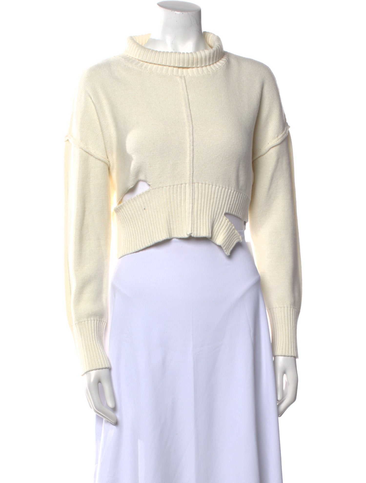 MM6 Maison Margiela Mock Neck Sweater