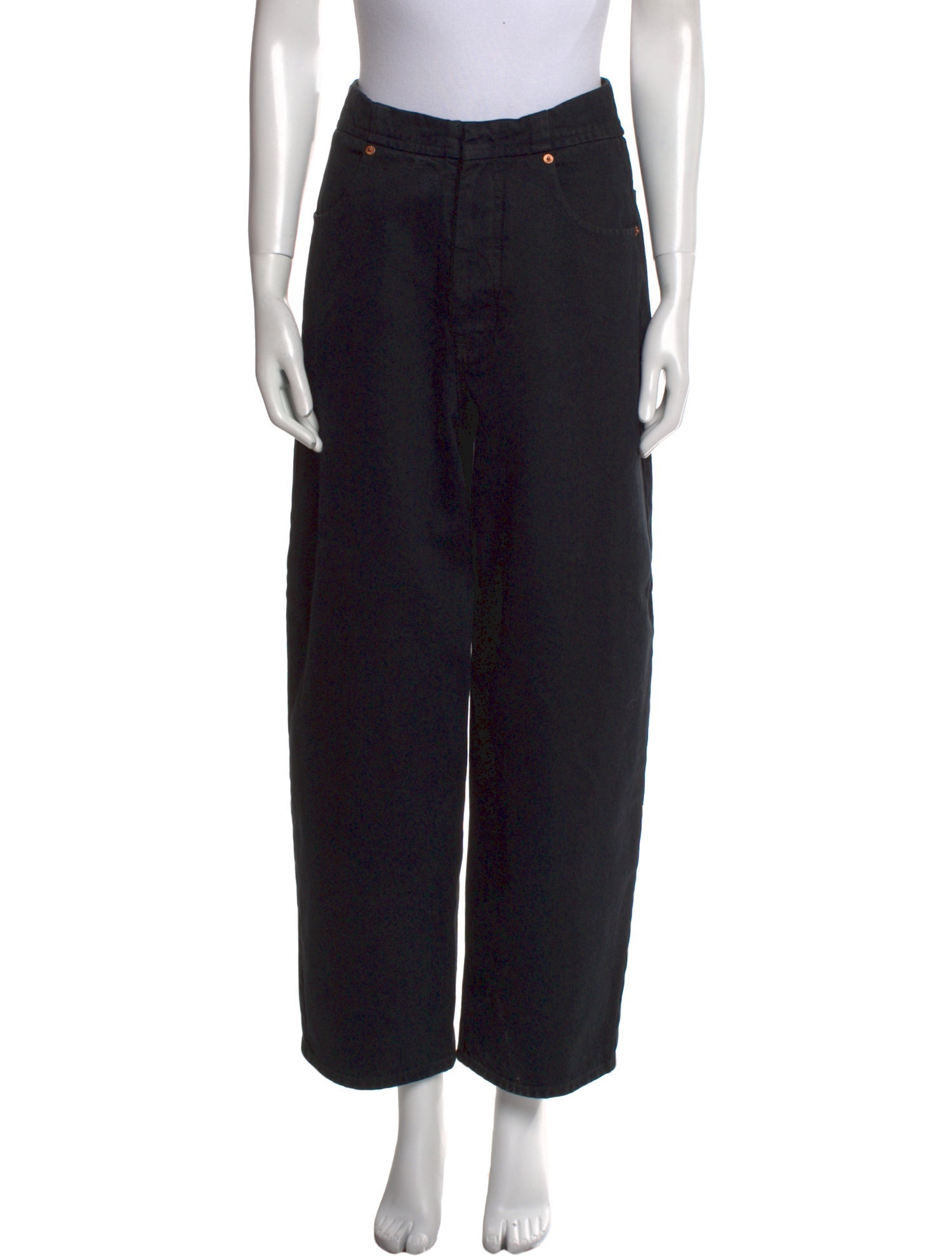 MM6 Maison Margiela High-Rise Wide Leg Jeans