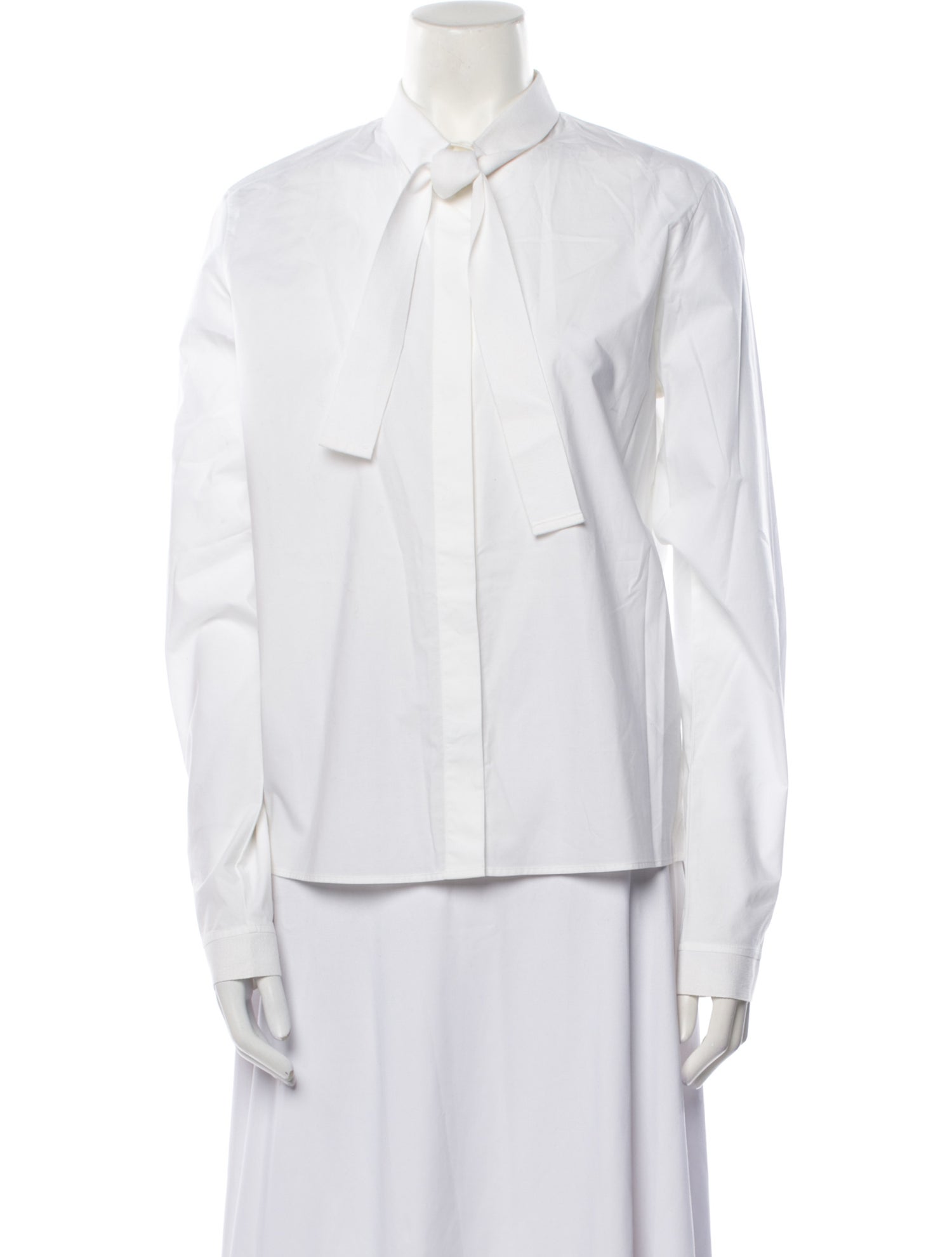 MM6 Maison Margiela Long Sleeve Button-Up Top