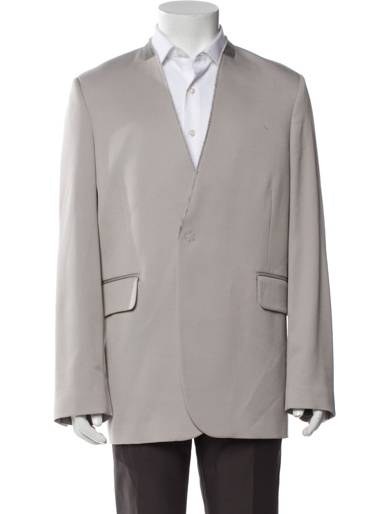 MM6 Maison Margiela Raw-Edge Trim Blazer w/ Tags