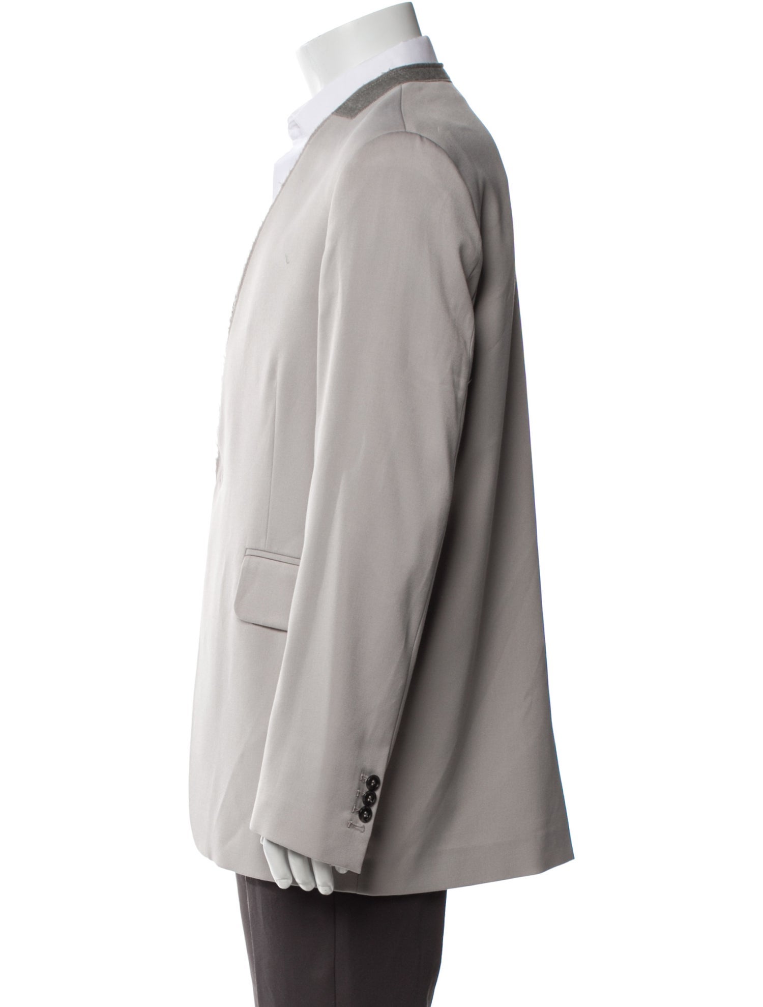 MM6 Maison Margiela Raw-Edge Trim Blazer w/ Tags