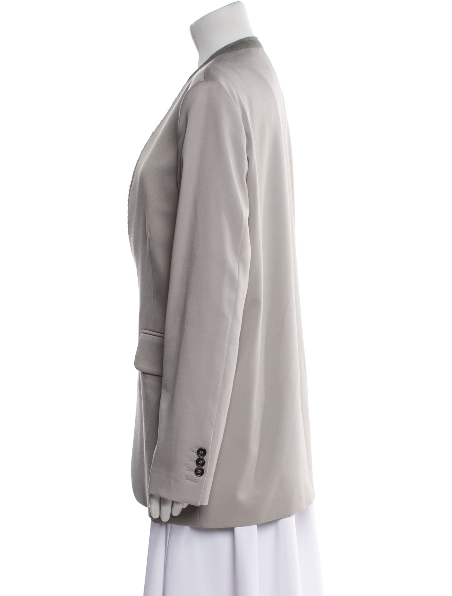 MM6 Maison Margiela Raw-Edge Trim Blazer w/ Tags