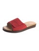 MM6 Maison Margiela Leather Slides