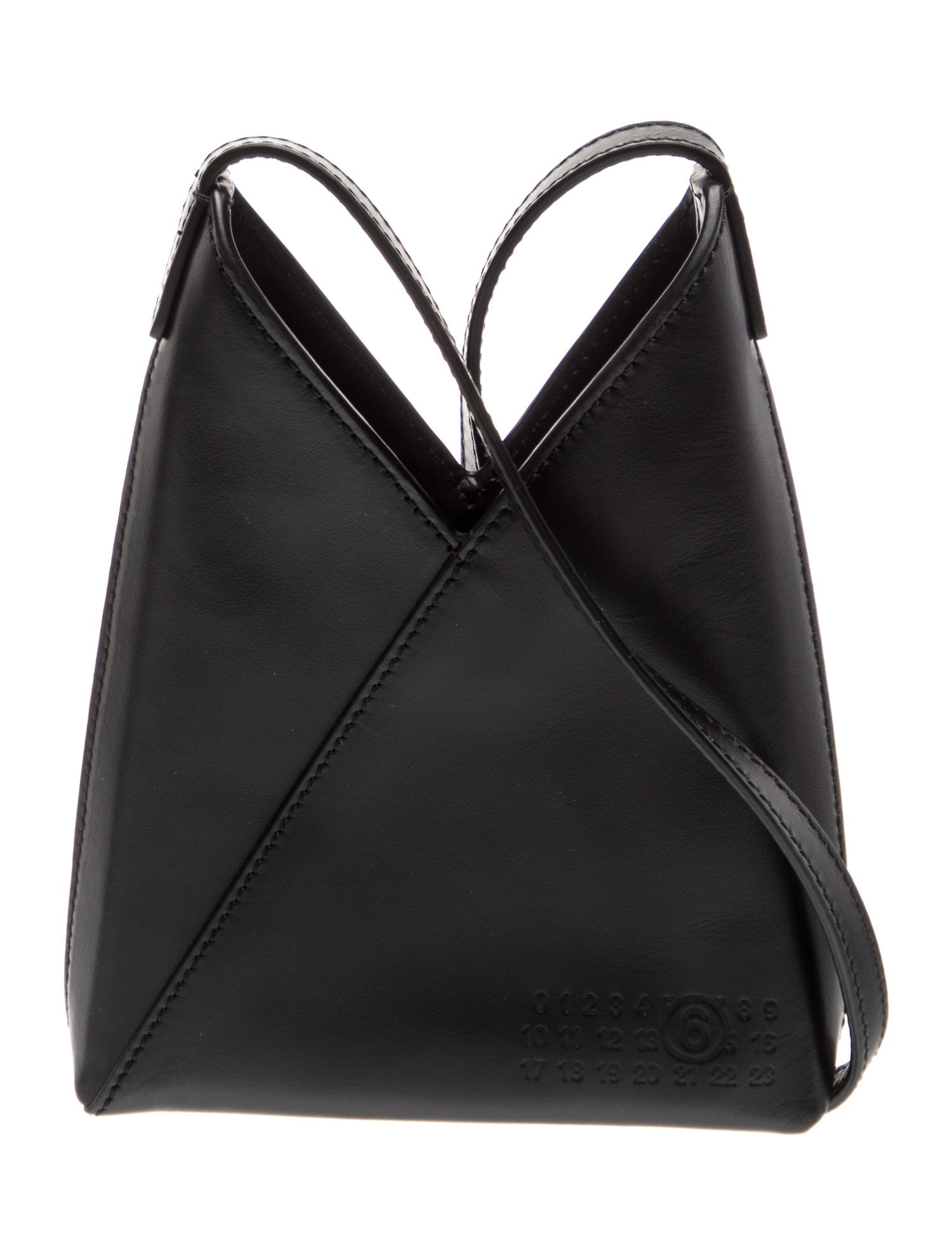 MM6 Maison Margiela Leather Bucket Bag