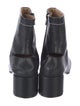 MM6 Maison Margiela Leather Lasercut Accents Boots