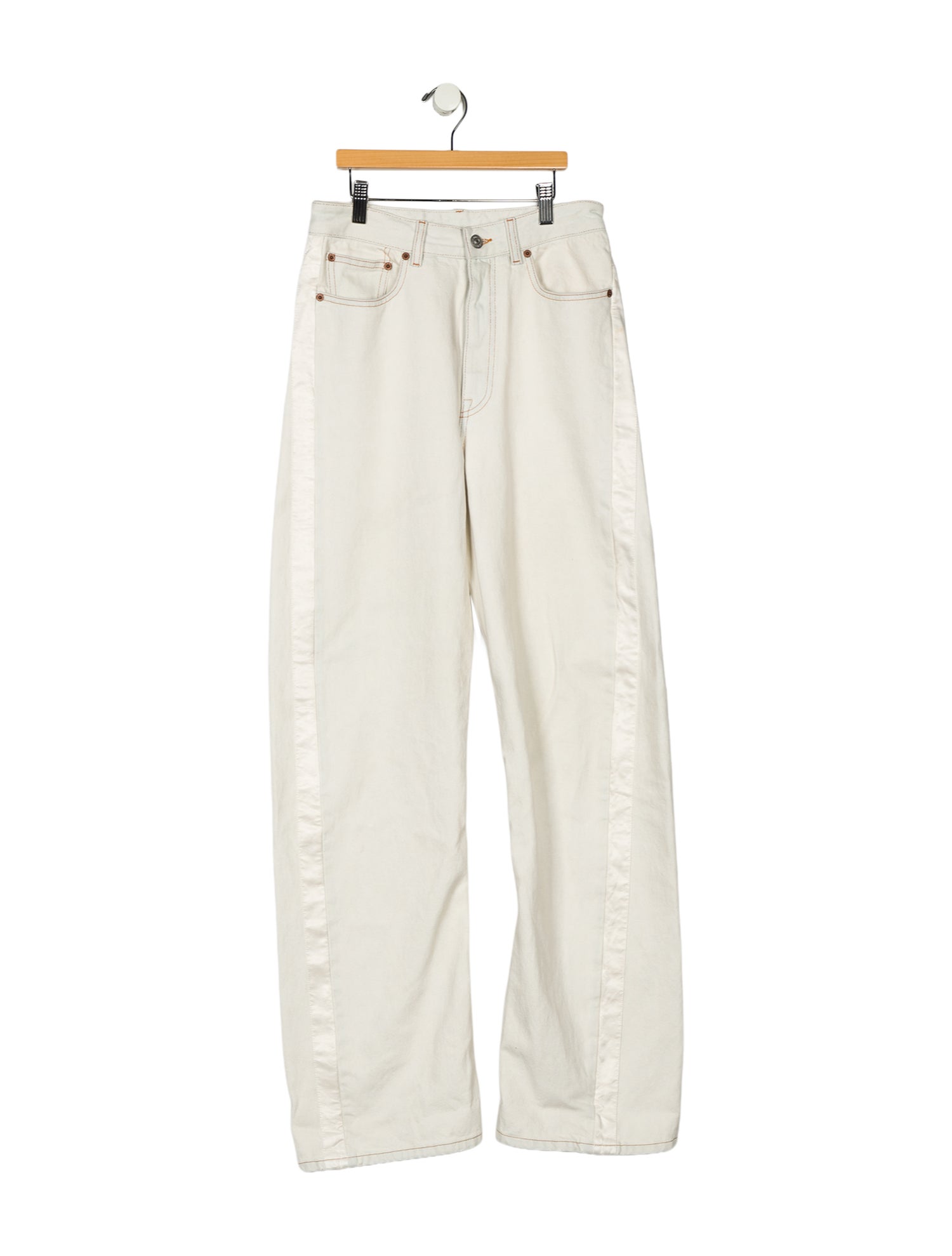 MM6 Maison Margiela Mid-Rise Wide Leg Jeans