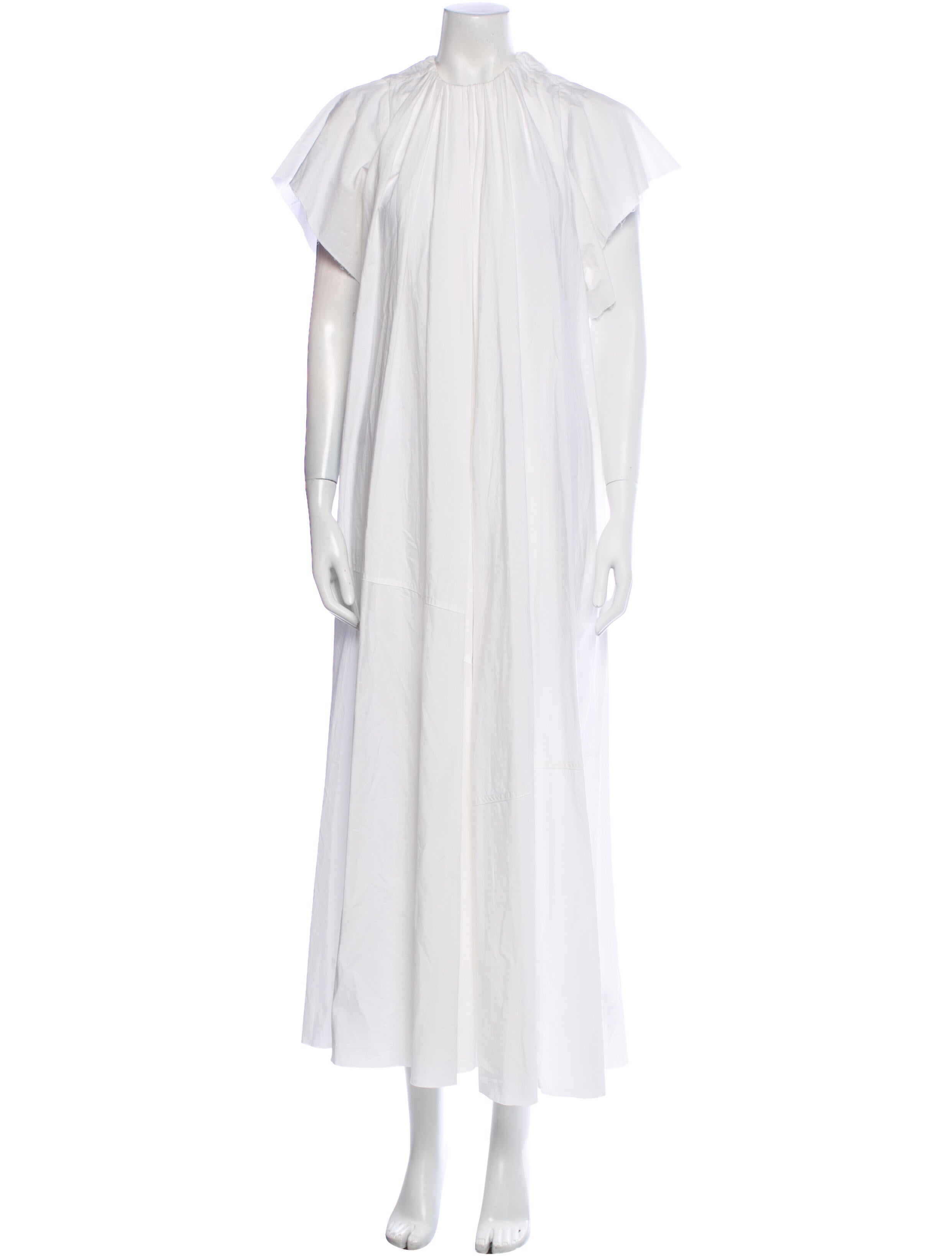 MM6 Maison Margiela Mock Neck Long Dress