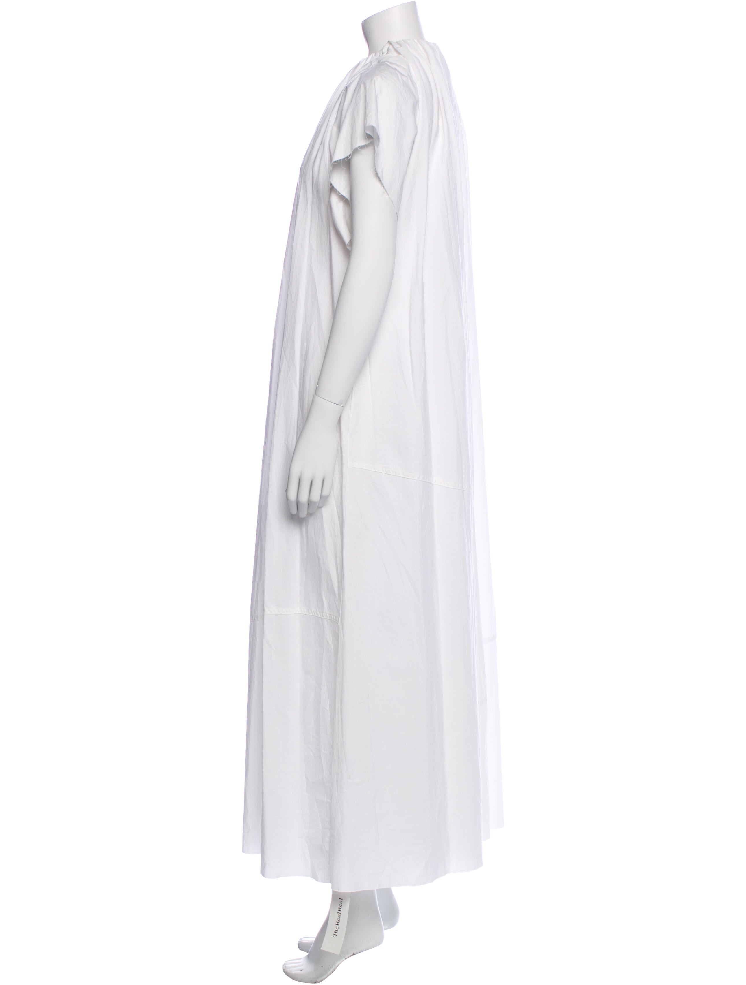 MM6 Maison Margiela Mock Neck Long Dress