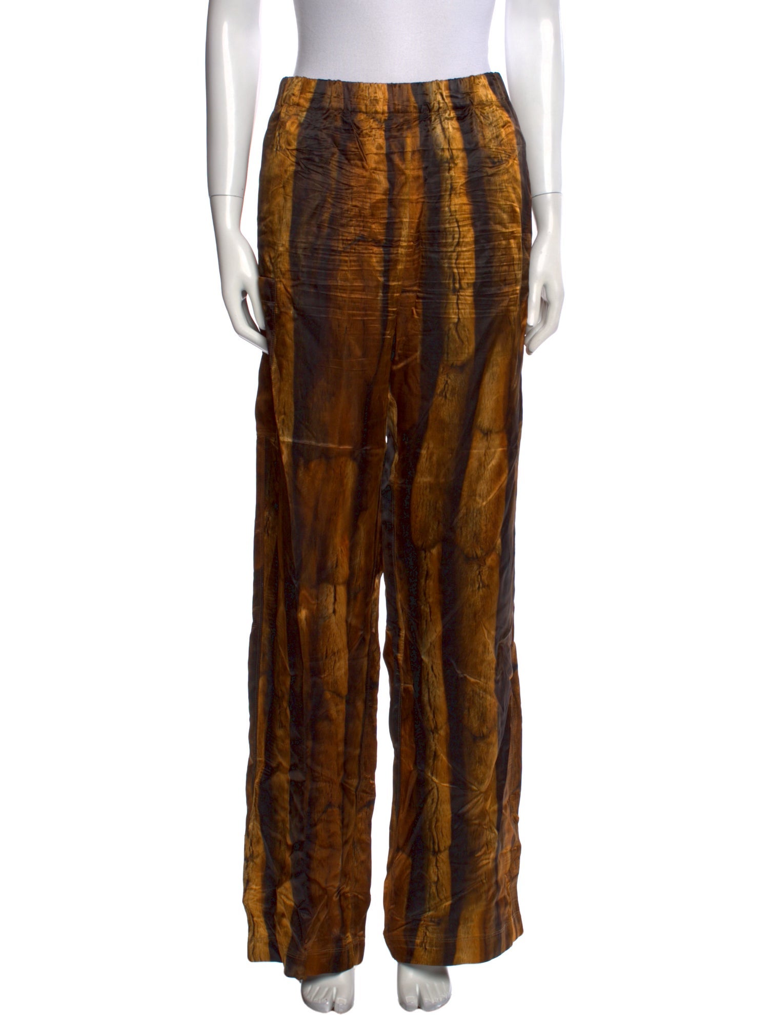 MM6 Maison Margiela Printed Wide Leg Pants