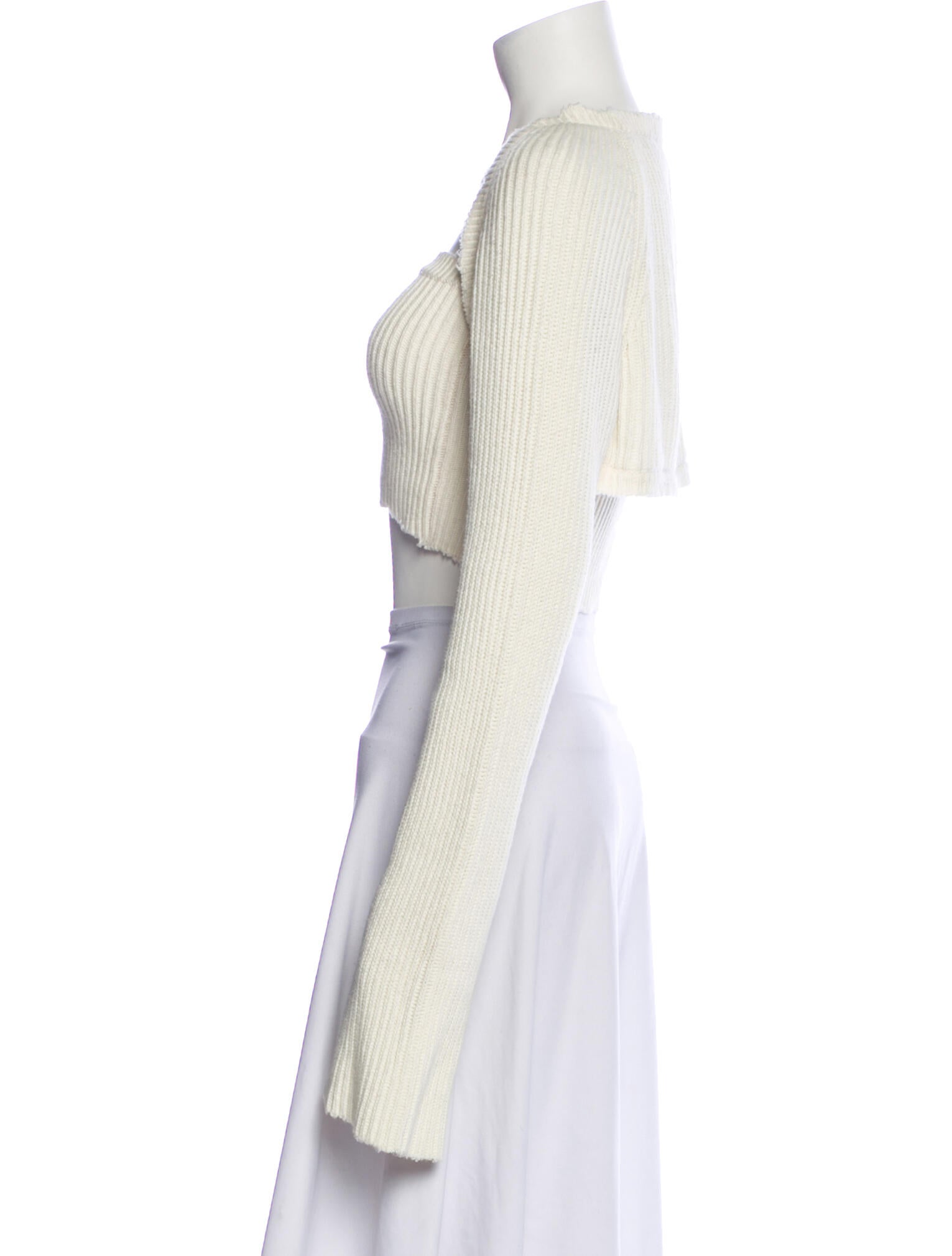 MM6 Maison Margiela Square Neckline Sweater