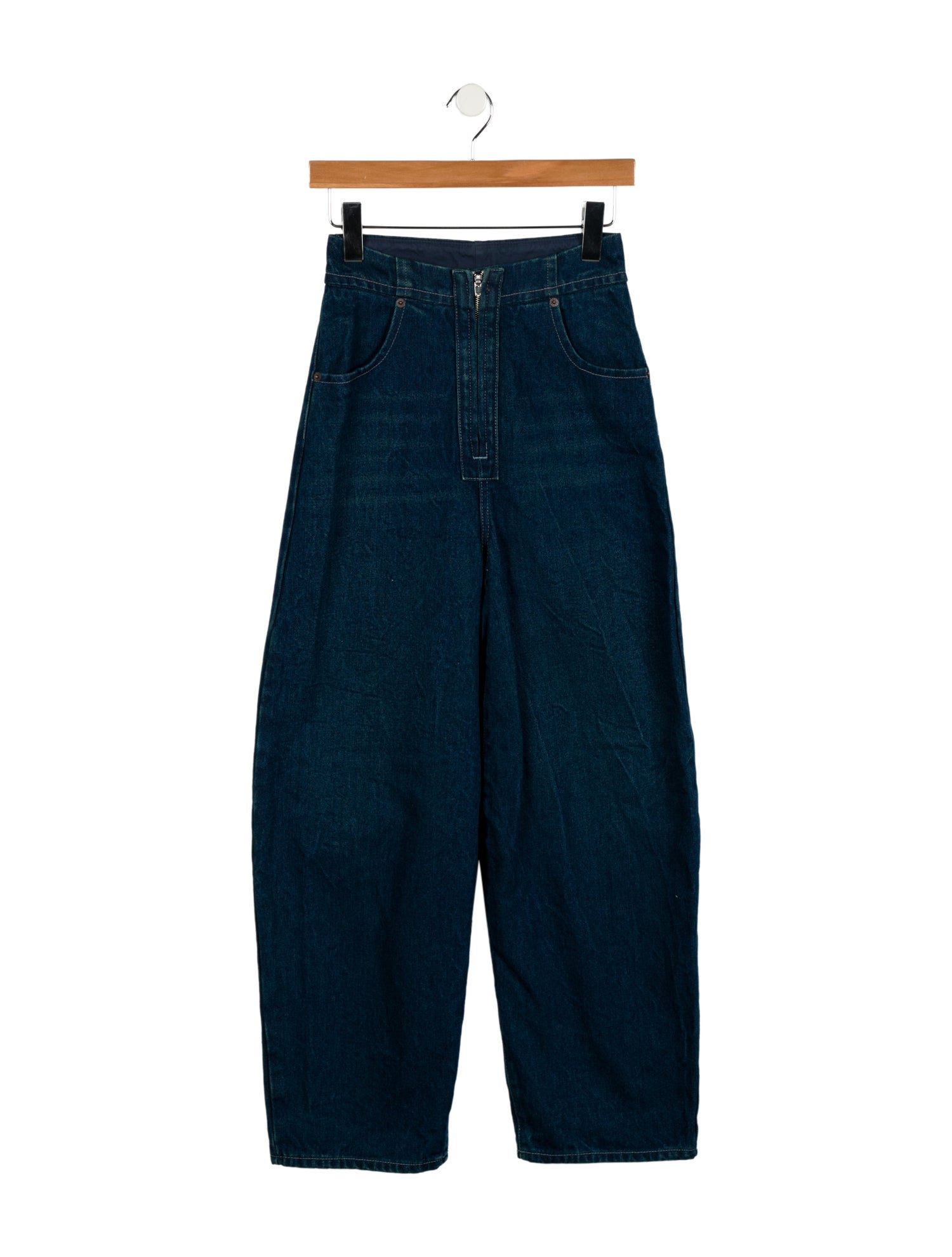 MM6 Maison Margiela High-Rise Wide Leg Jeans