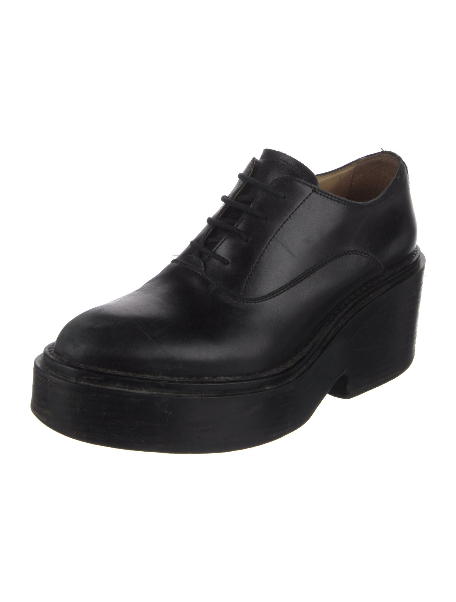 MM6 Maison Margiela Leather Oxfords