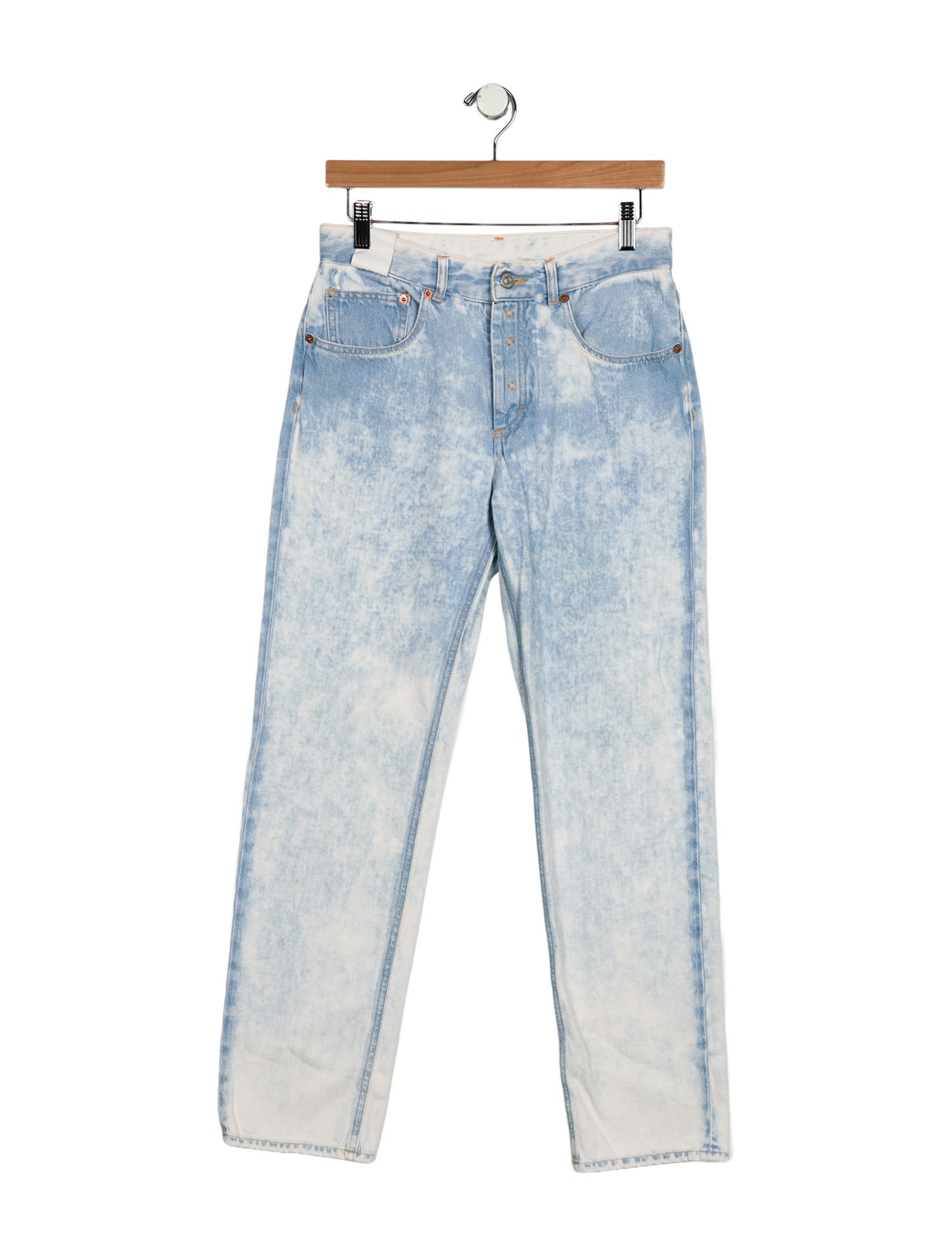 MM6 Maison Margiela Mid-Rise Straight Leg Jeans