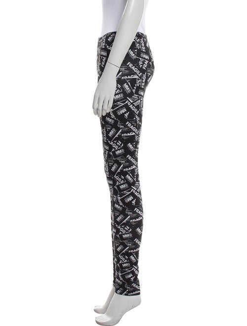 MM6 Maison Margiela Printed Skinny Leg Pants