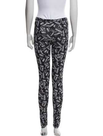 MM6 Maison Margiela Printed Skinny Leg Pants
