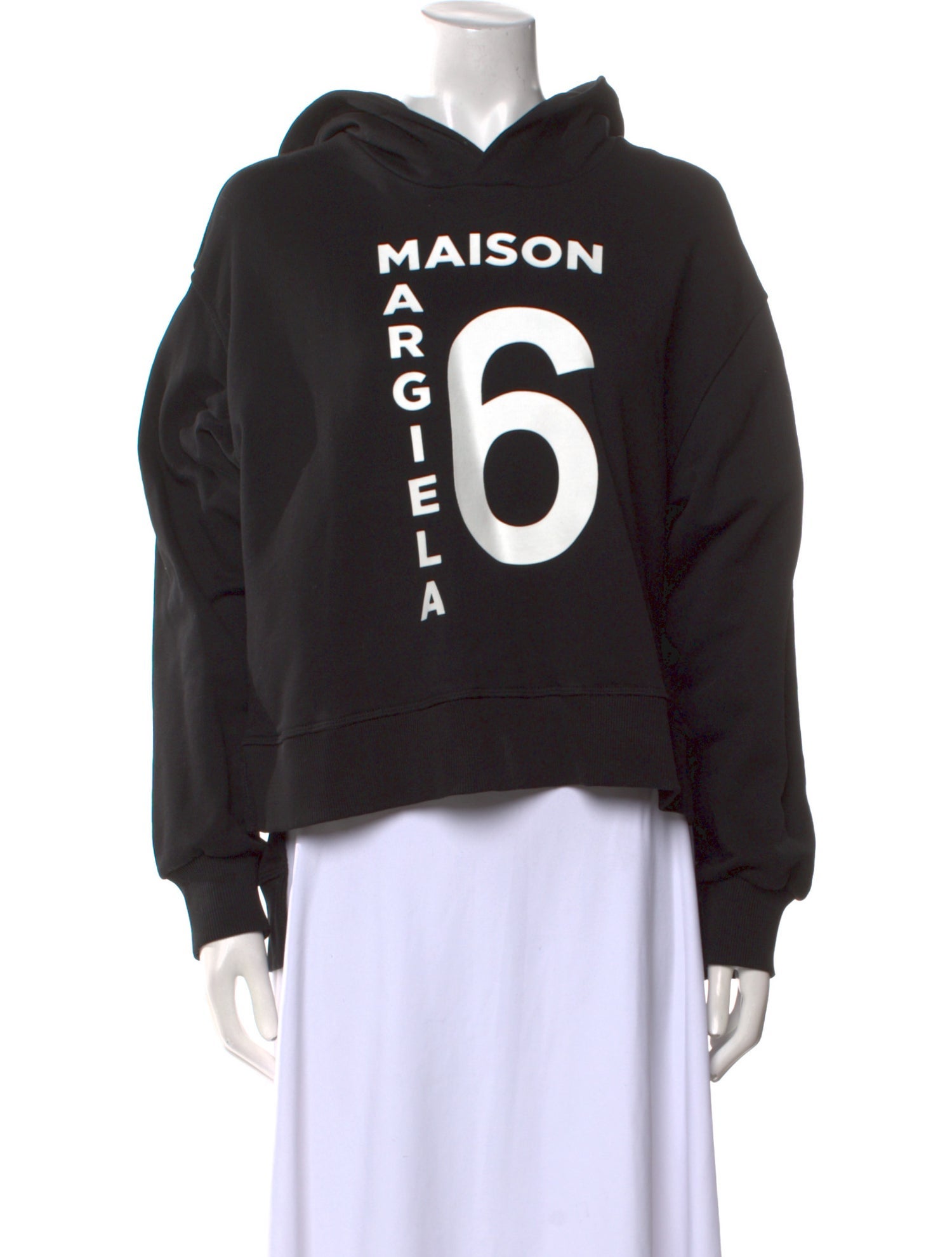 MM6 Maison Margiela Graphic Print Crew Neck Sweatshirt