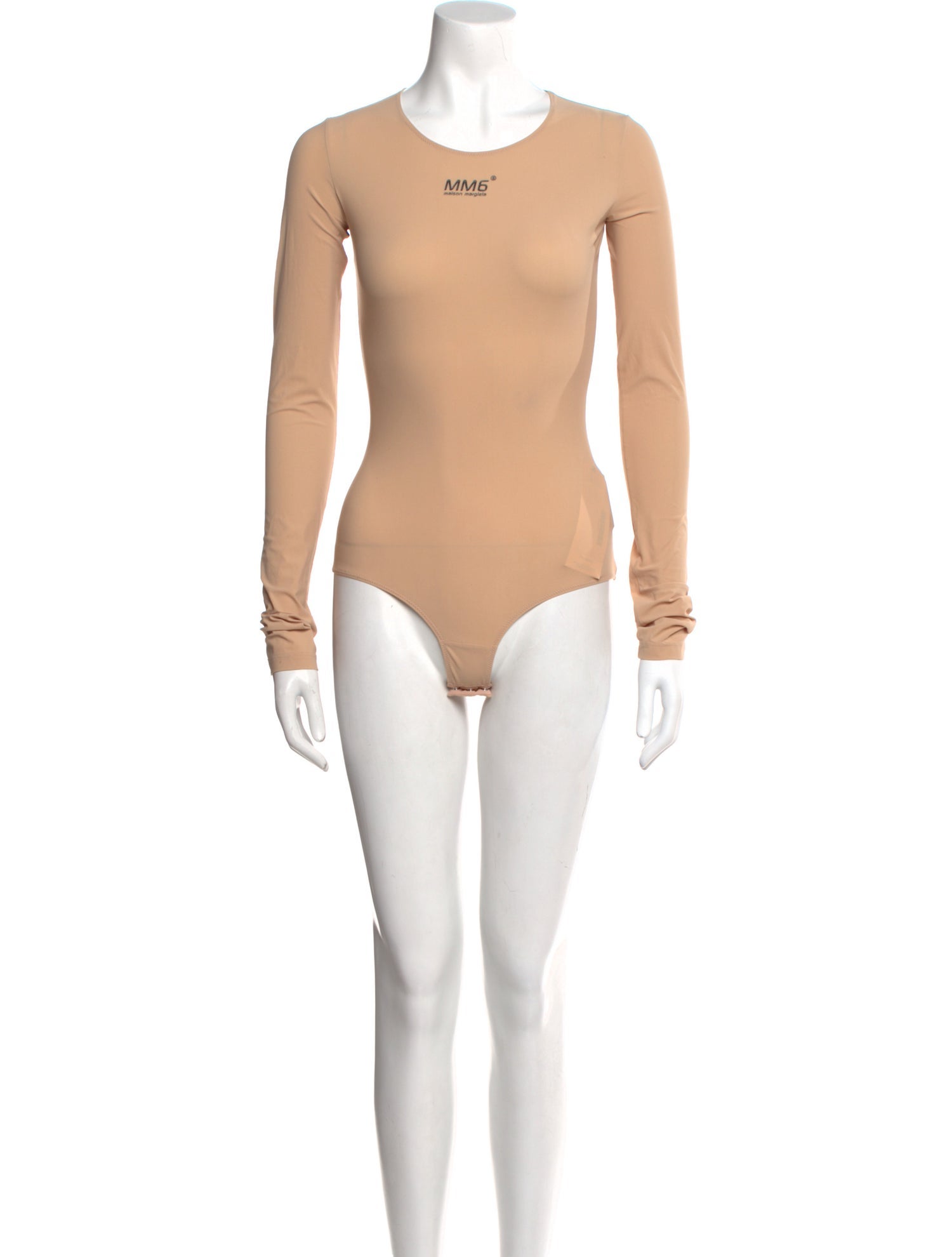 MM6 Maison Margiela Crew Neck Long Sleeve Bodysuit