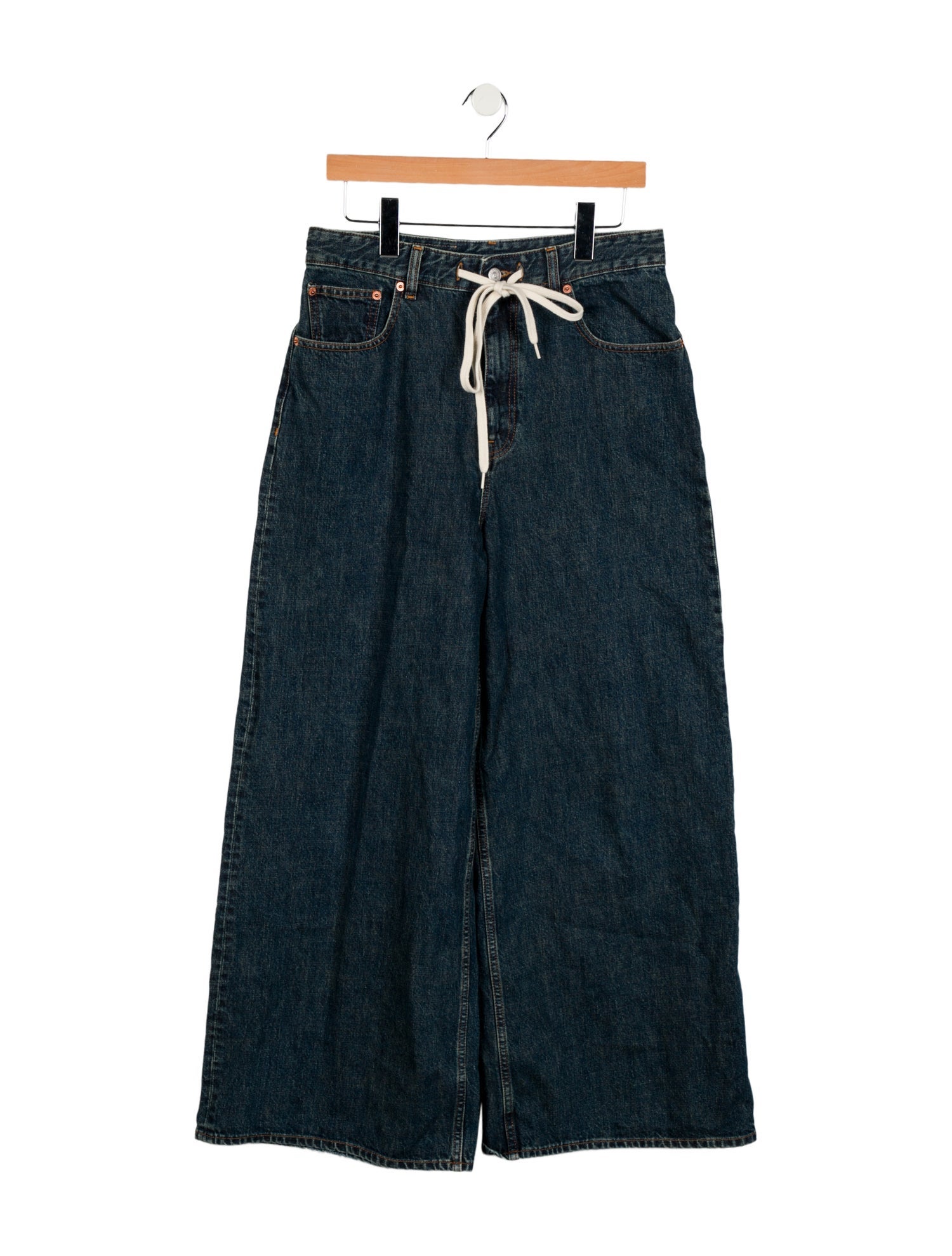 MM6 Maison Margiela High-Rise Wide Leg Jeans