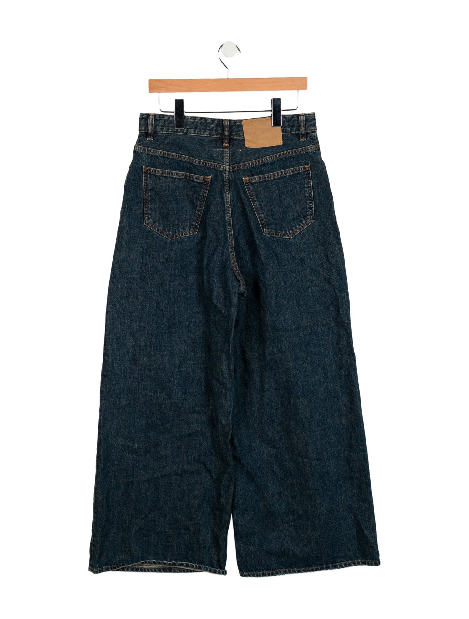 MM6 Maison Margiela High-Rise Wide Leg Jeans