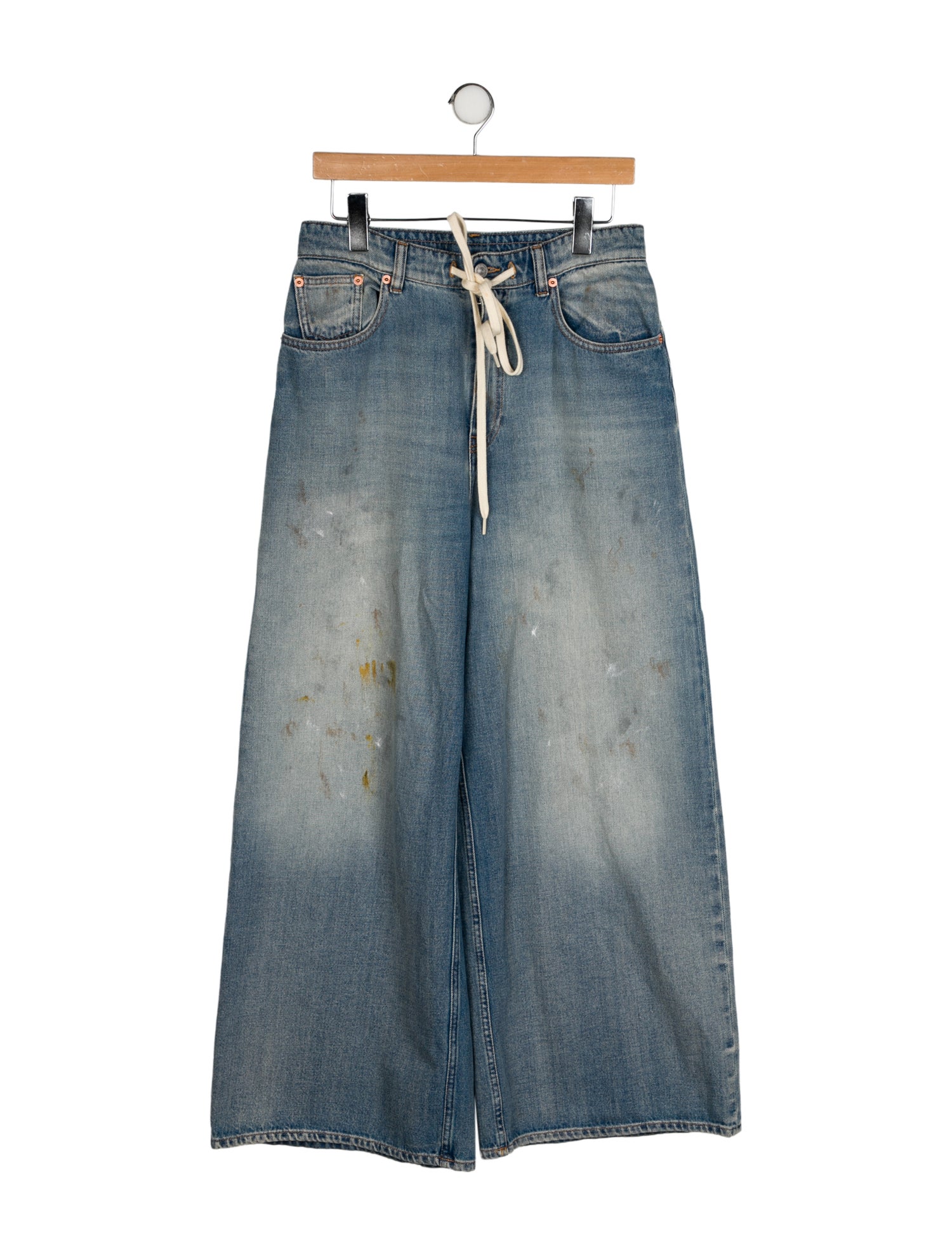 MM6 Maison Margiela High-Rise Wide Leg Jeans