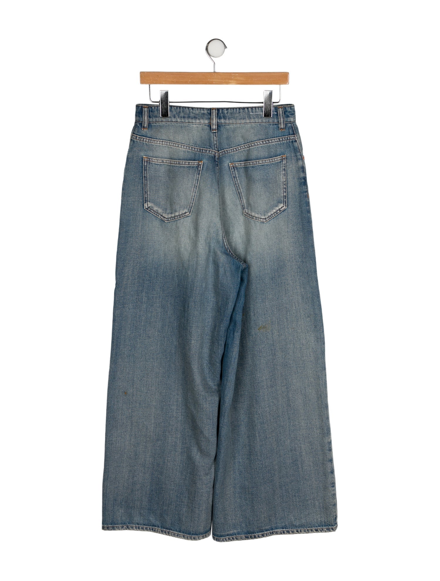 MM6 Maison Margiela High-Rise Wide Leg Jeans