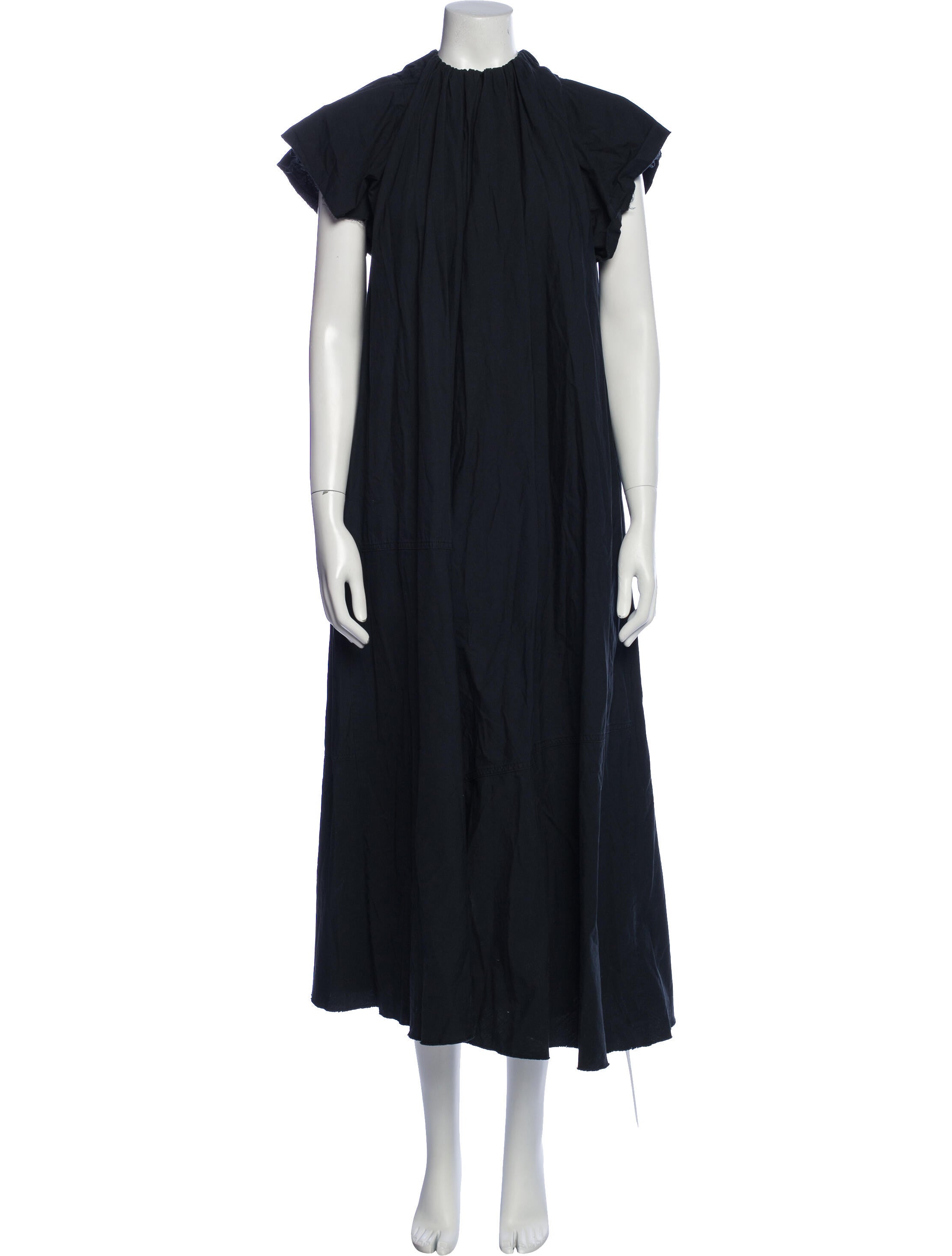 MM6 Maison Margiela Mock Neck Long Dress