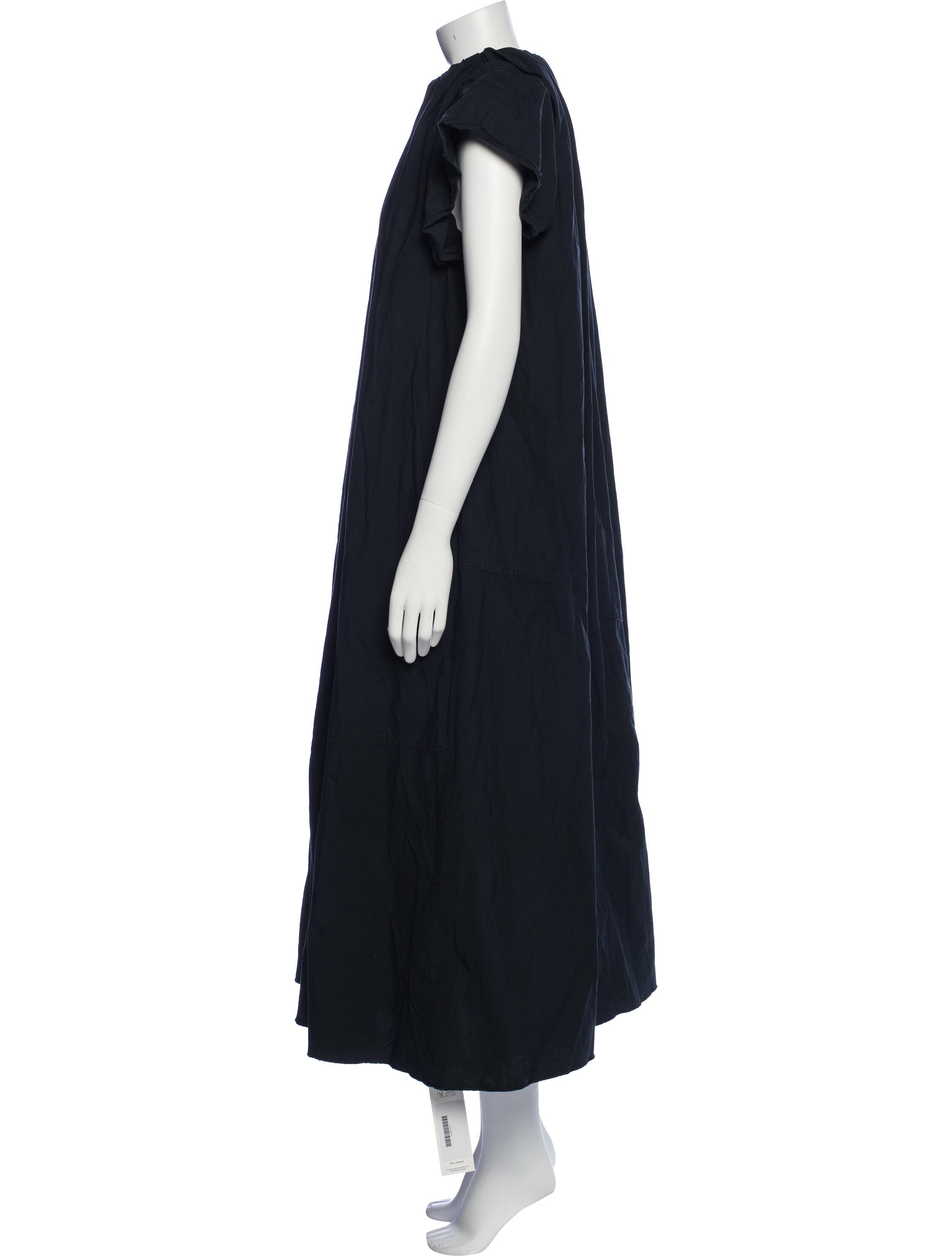 MM6 Maison Margiela Mock Neck Long Dress