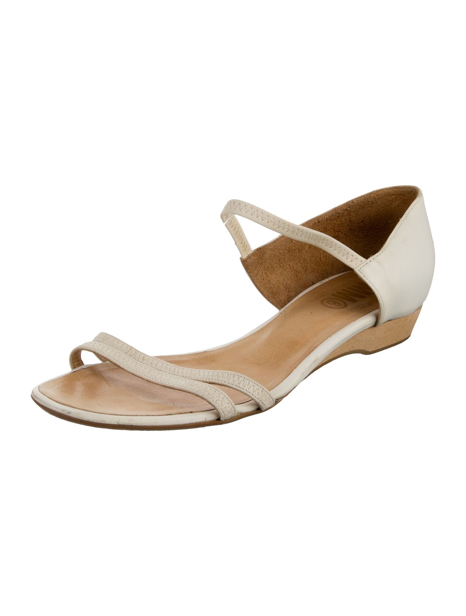 MM6 Maison Margiela Leather Sandals