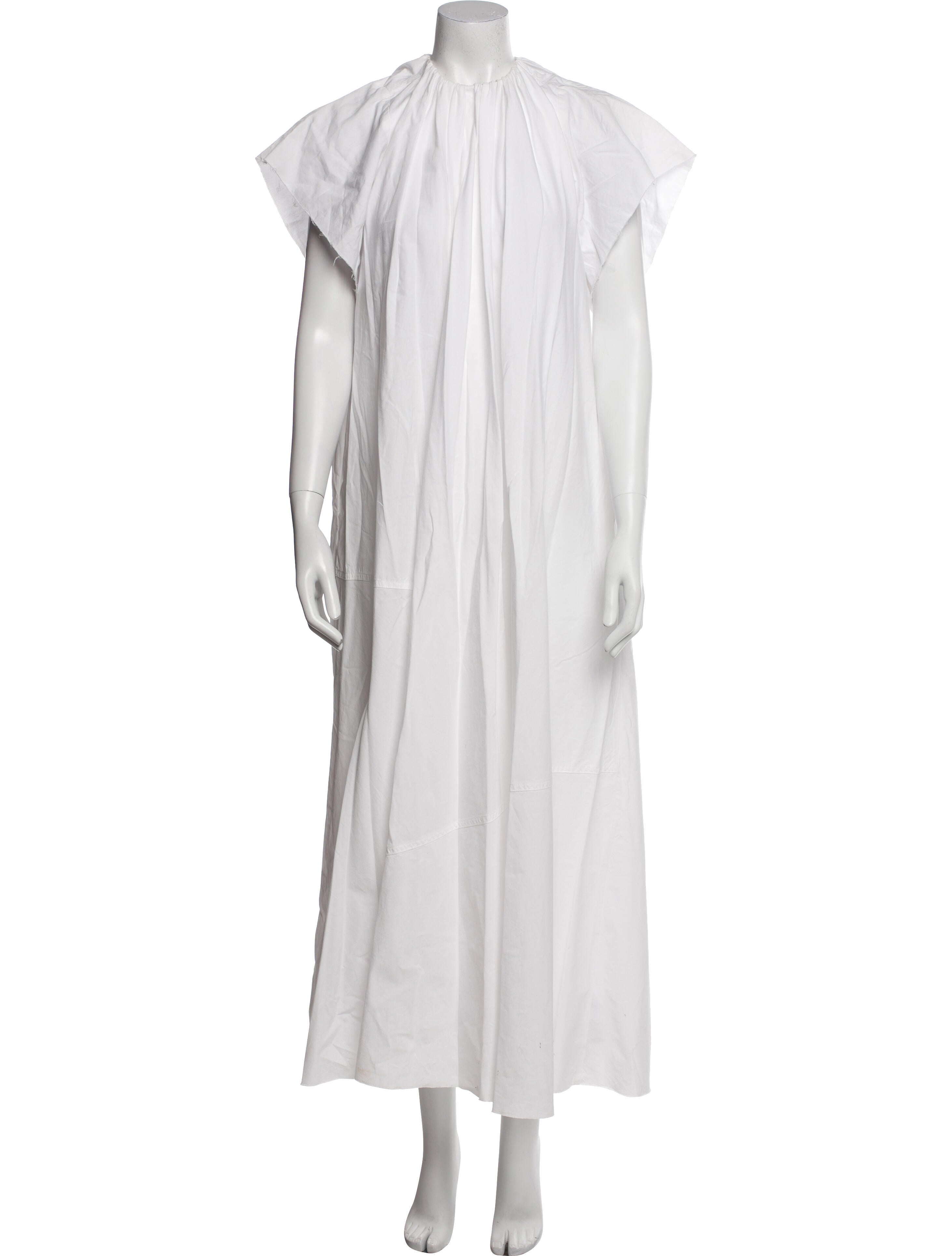 MM6 Maison Margiela Crew Neck Long Dress