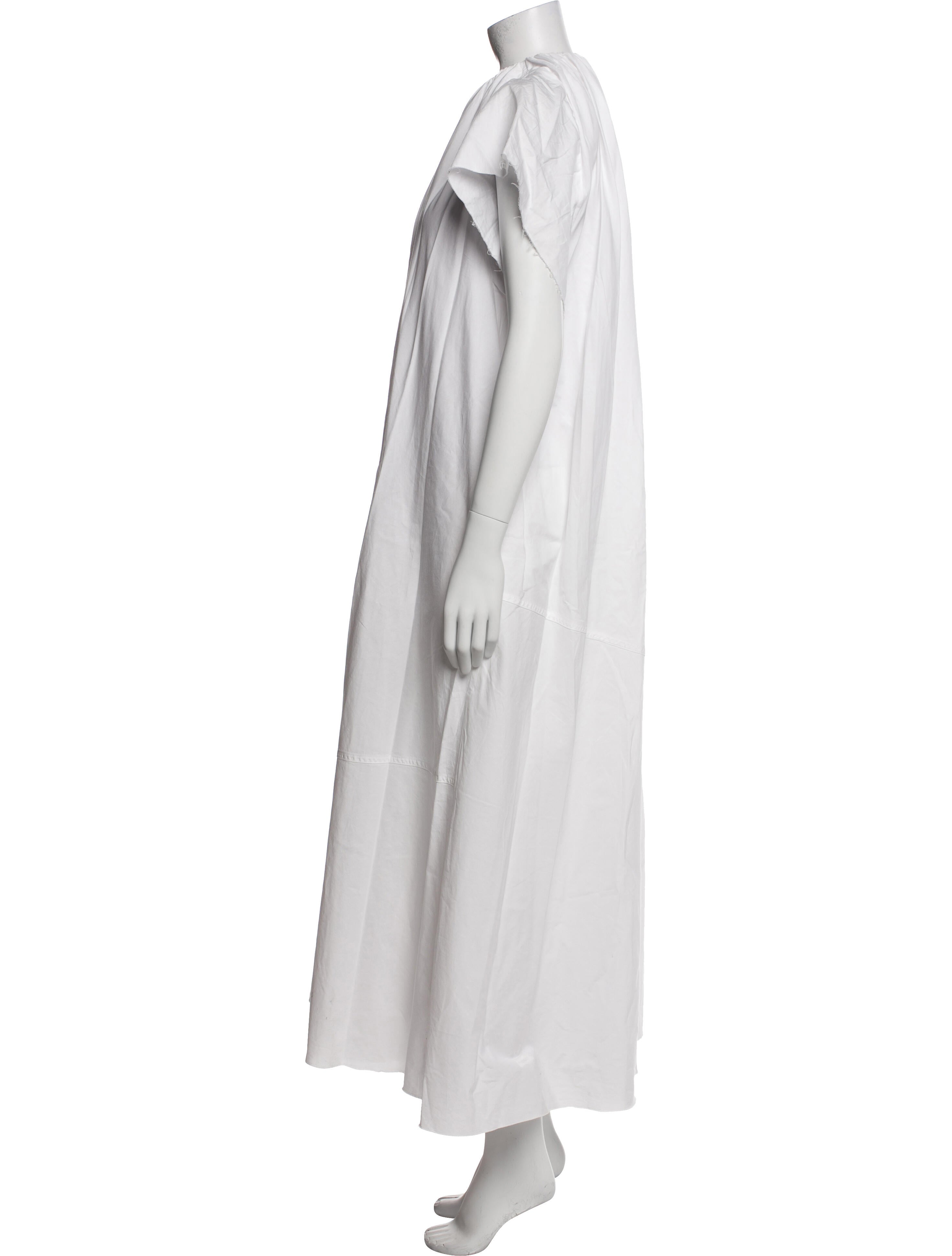MM6 Maison Margiela Crew Neck Long Dress