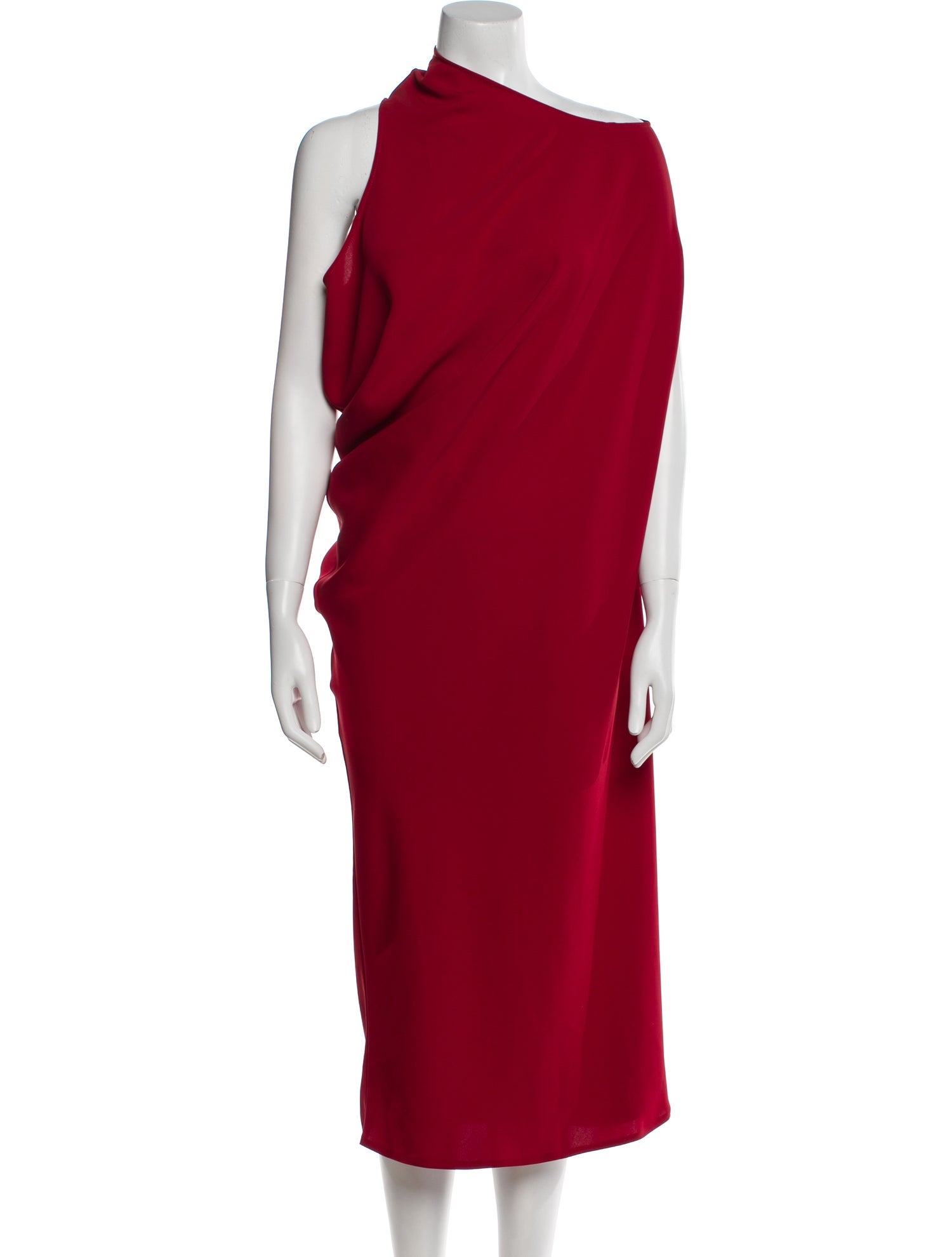 MM6 Maison Margiela Mock Neck Long Dress