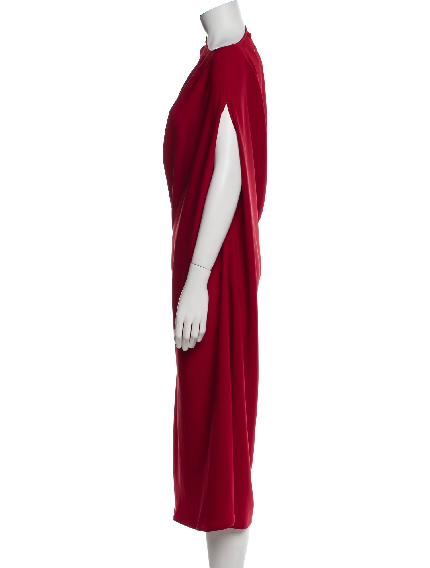 MM6 Maison Margiela Mock Neck Long Dress