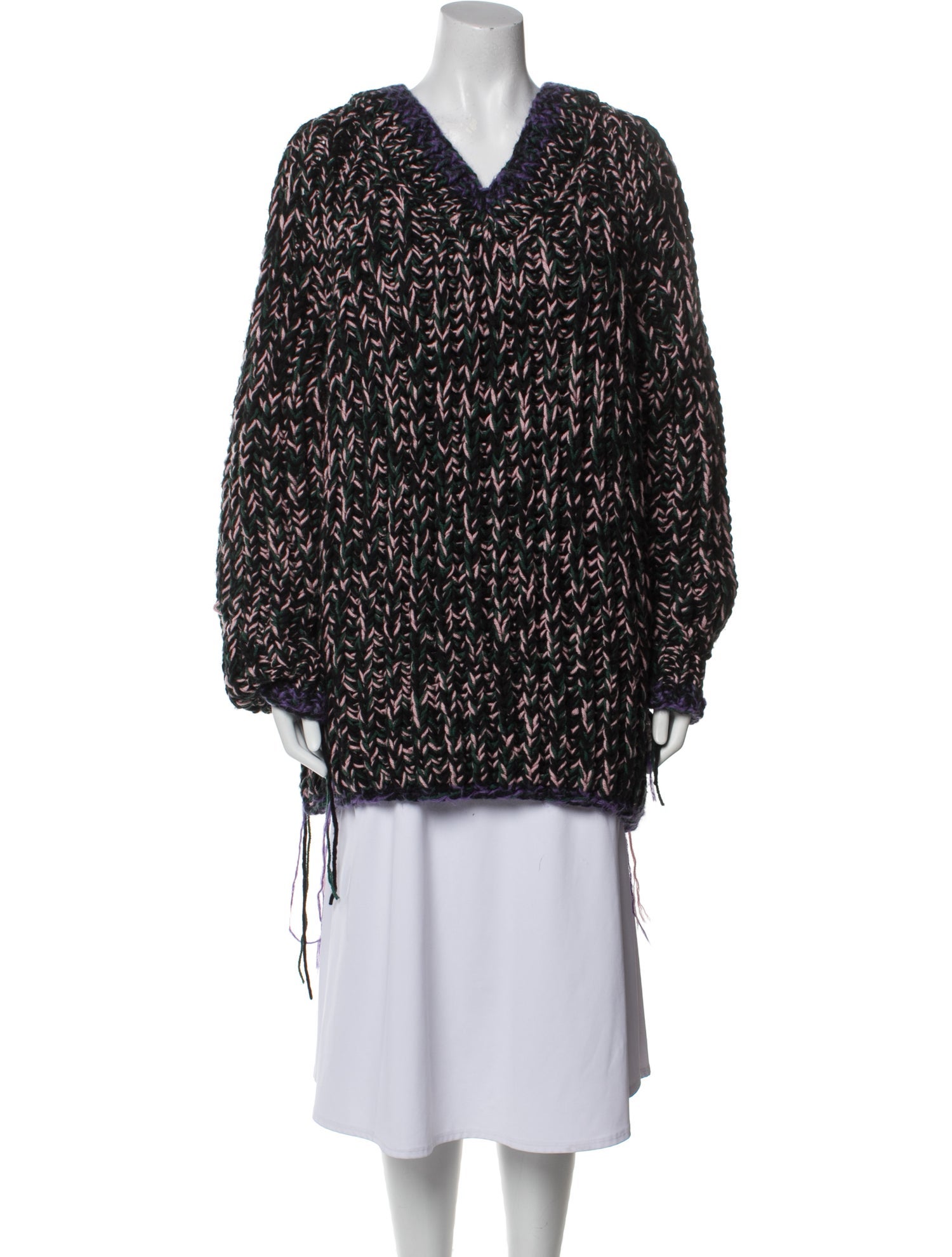 MM6 Maison Margiela Wool Printed Sweater