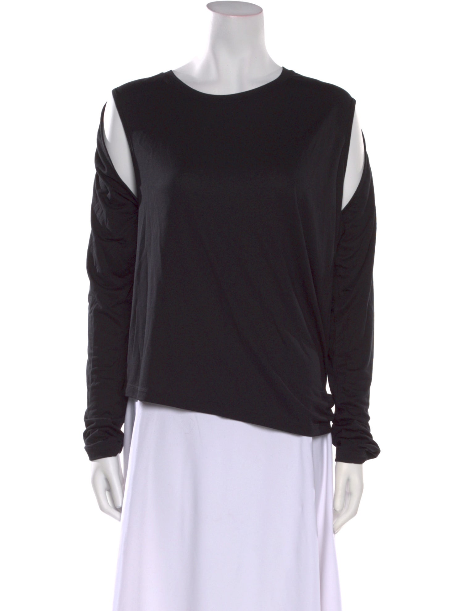 MM6 Maison Margiela Crew Neck Long Sleeve Sweatshirt