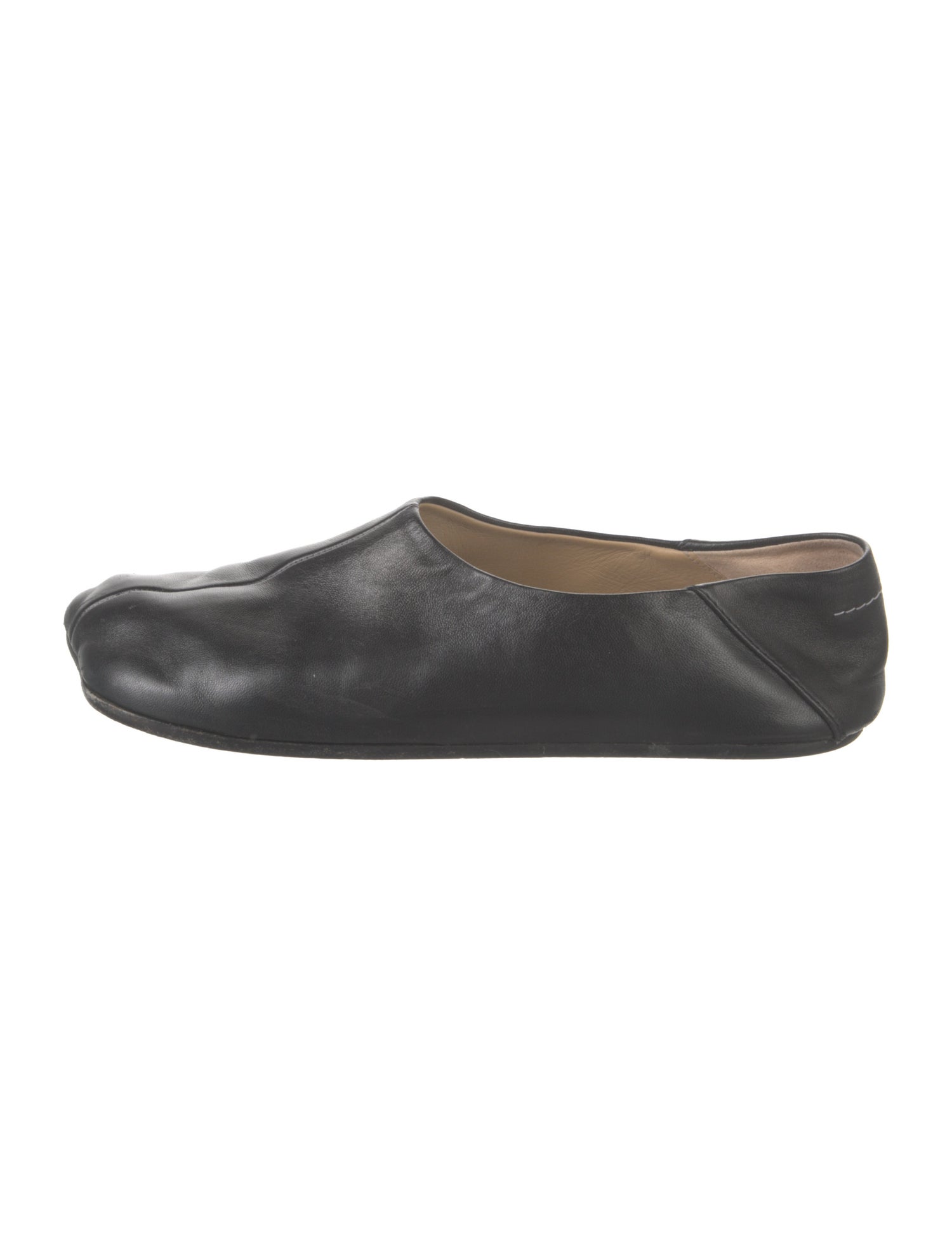 MM6 Maison Margiela Leather Flats