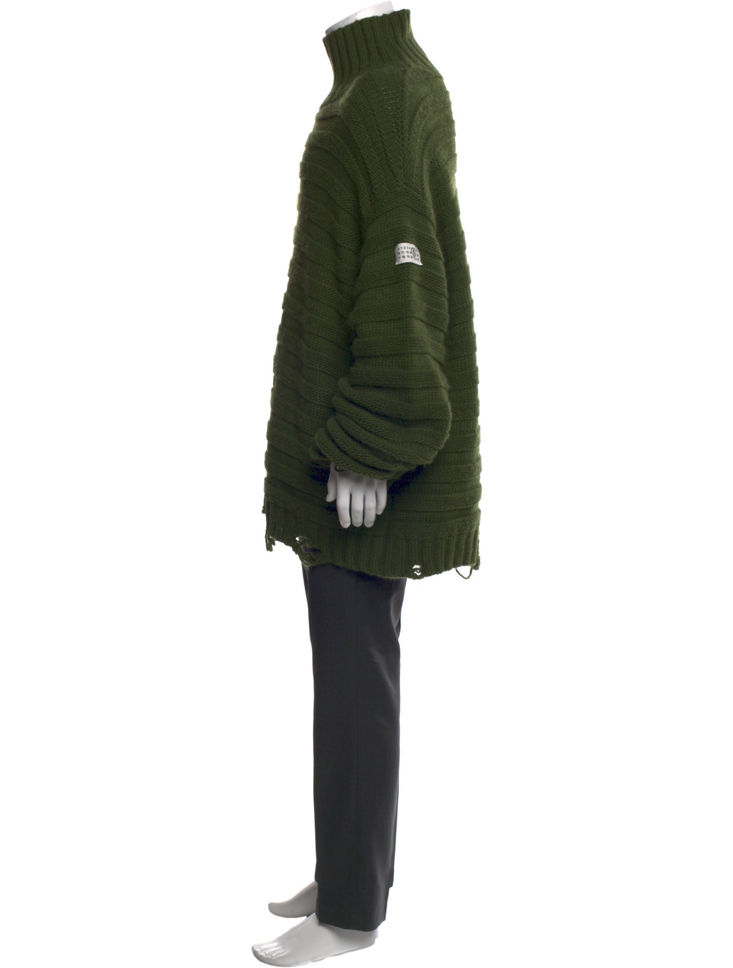 MM6 Maison Margiela Turtleneck Long Sleeve Pullover