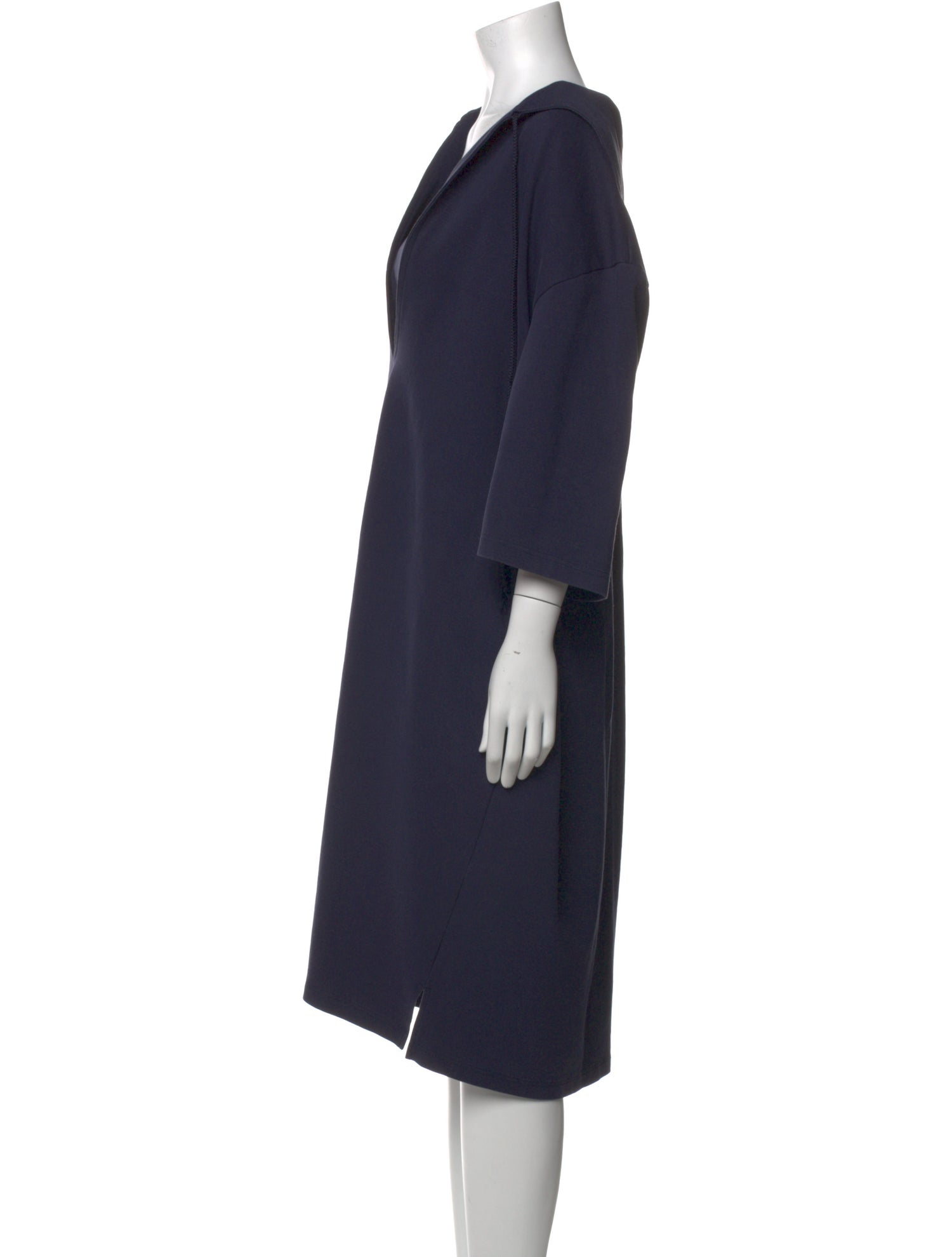MM6 Maison Margiela Square Neckline Midi Length Dress