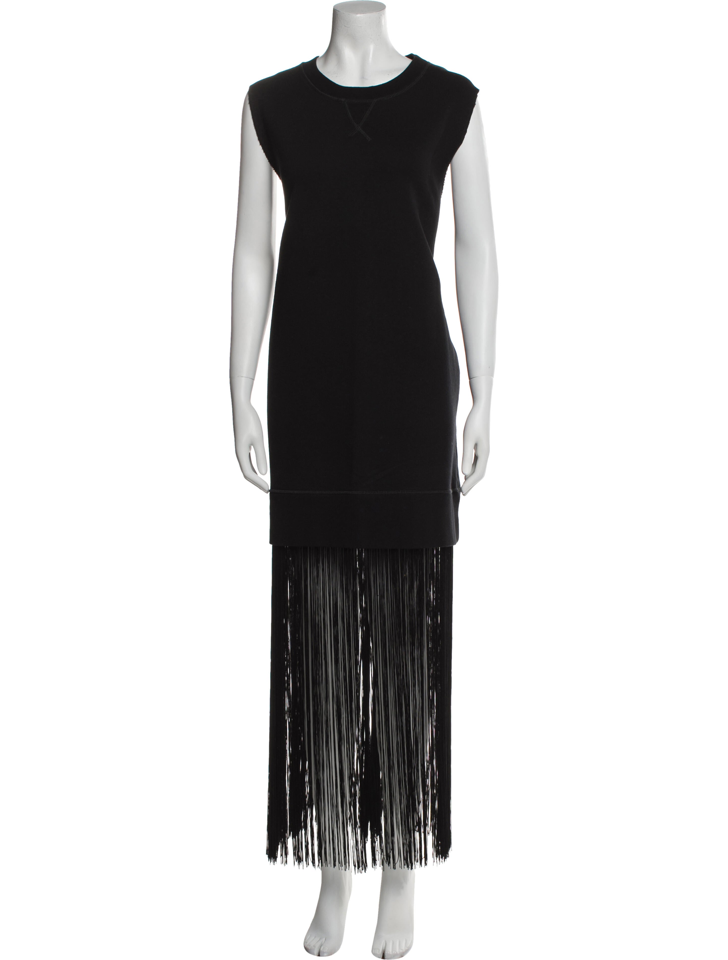 MM6 Maison Margiela Crew Neck Mini Dress