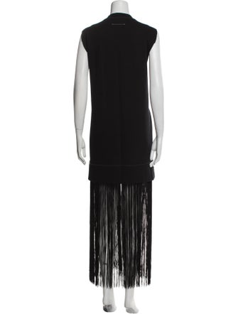 MM6 Maison Margiela Crew Neck Mini Dress