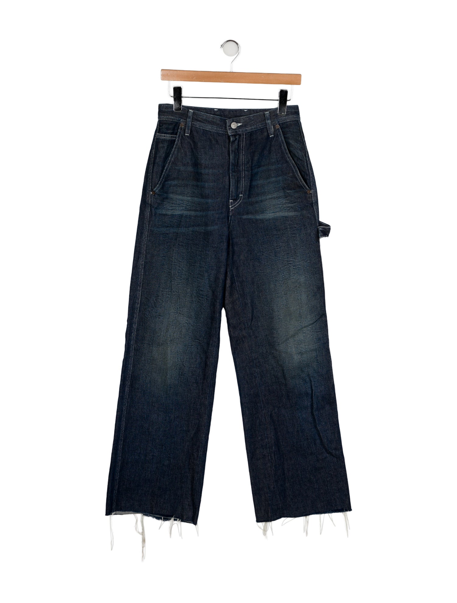 MM6 Maison Margiela High-Rise Wide Leg Jeans